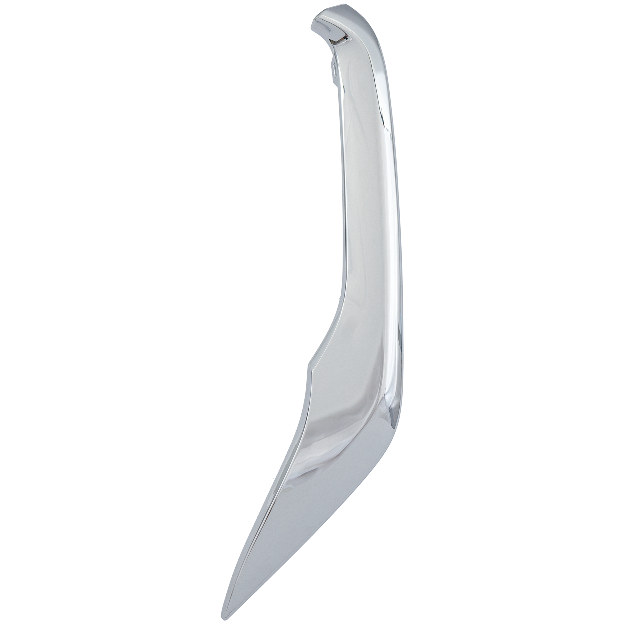 AM EQUINOX 22-24 FRONT BUMPER MOLDING LH Outer Cover Premier Model Chrome SKU RC01590024 Partslink GM1046130 OEM 84896862