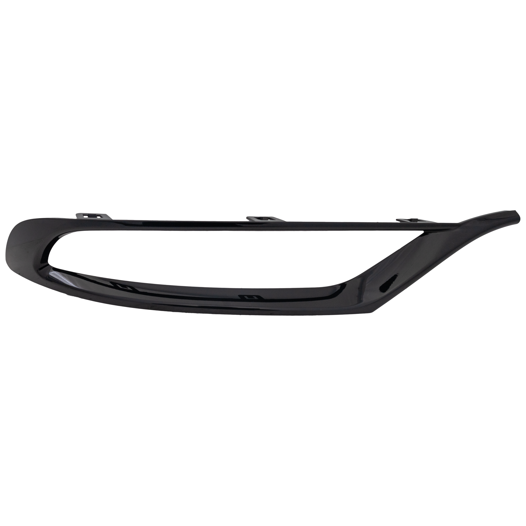 AM CHRYSLER 300-15-23 FRONT BUMPER MOLDING RH Aplique Gloss Black 2 Piece Type 2-23-23 S Touring Touring L Modes SKU RC01590041 Partslink CH1047139 OEM 7BK06DX8AA