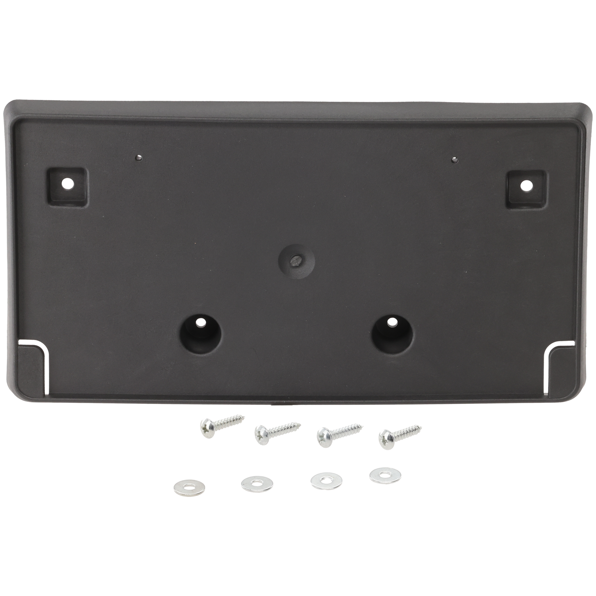 AM PACIFICA 17-20 VOYAGER 20-24 FRONT LICENSE PLATE BRACKET Textured Black Type 1 SKU RC01730005 Partslink CH1068143 OEM 68259460AA