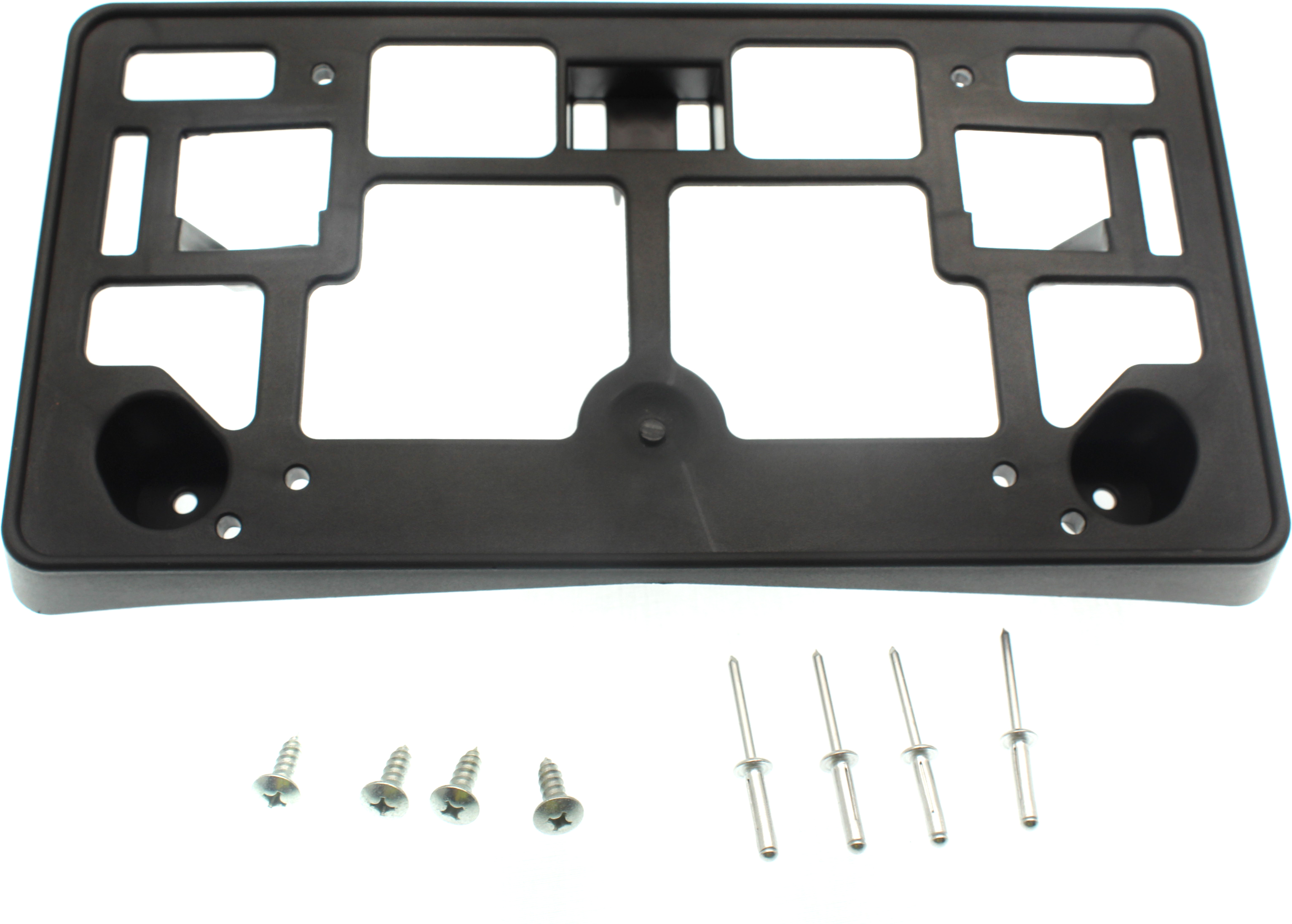 AM CAMARO 16-18 FRONT LICENSE PLATE BRACKET Textured SS Model Convertible Coupe SKU RC01730007 Partslink GM1068176 OEM 84239326