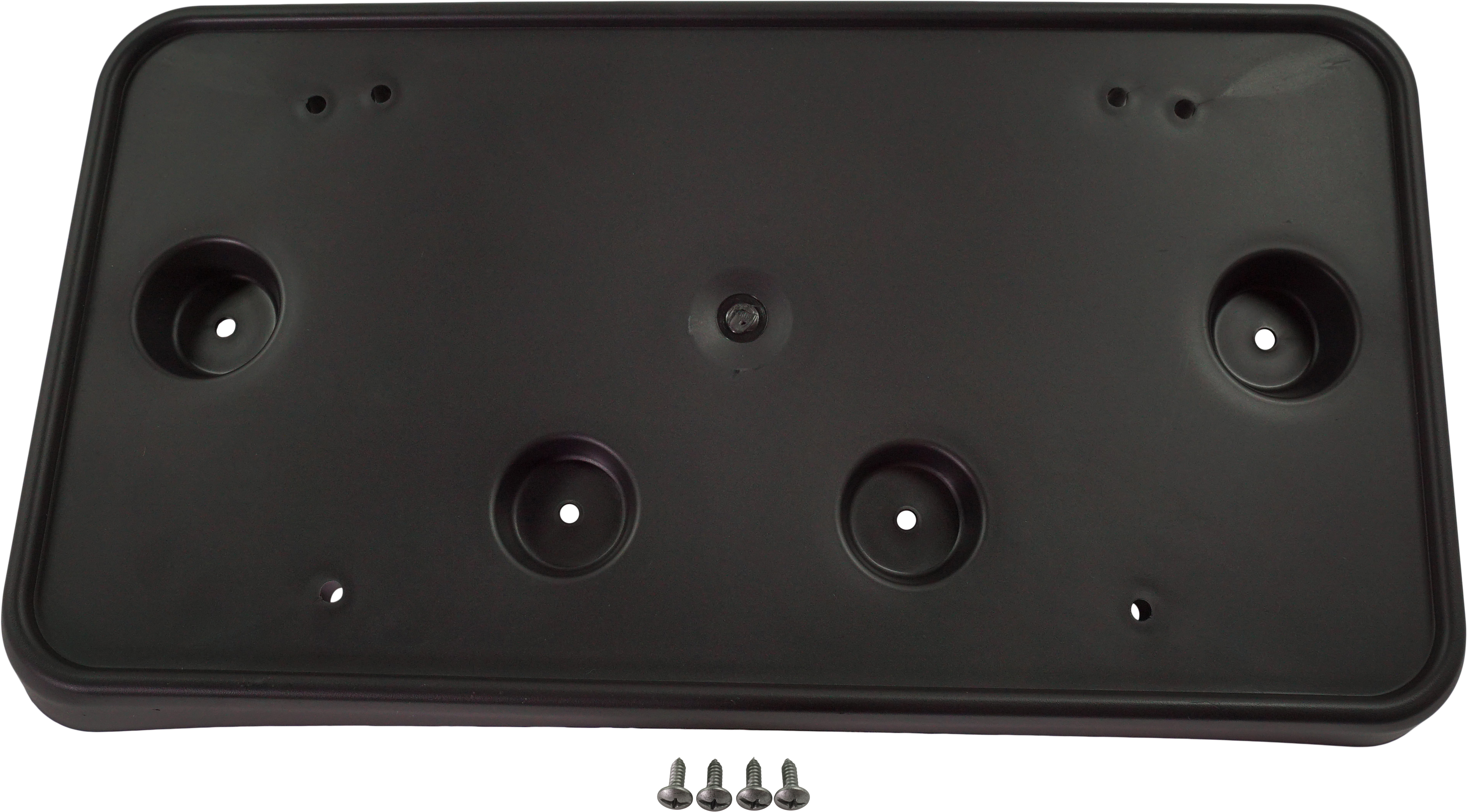 AM SILVERADO 1500-19-21 SILVERADO 1500 LTD 22-22 FRONT LICENSE PLATE BRACKET Textured Black SKU RC01730022 Partslink GM1068200 OEM 84428905