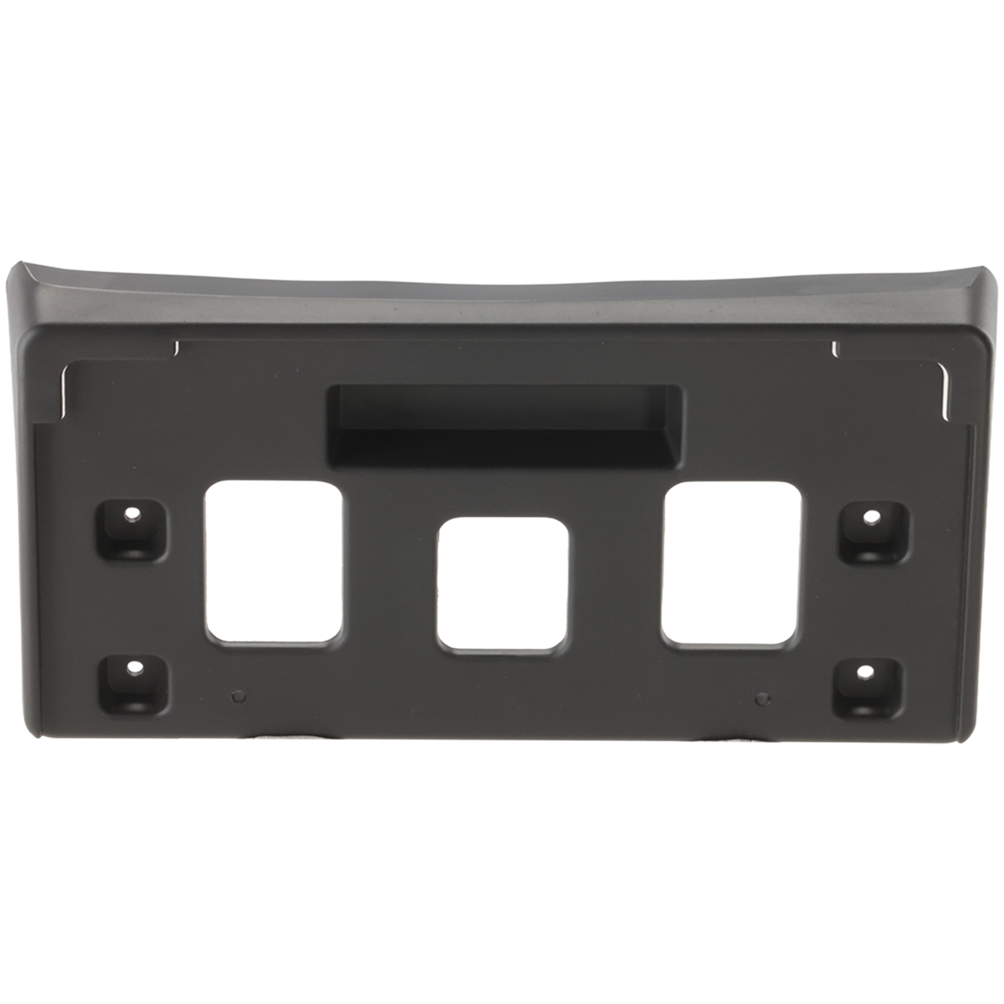 AM SPARK 16-22 FRONT LICENSE PLATE BRACKET Black Activ Model SKU RC01730043 Partslink GM1068222 OEM 42439769
