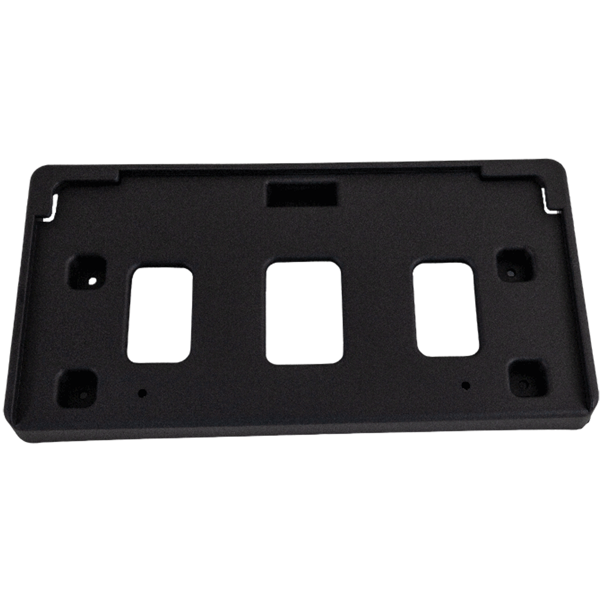 AM SPARK 16-18 FRONT LICENCE PLATE BRACKET Assembly Black 1LT 2LT LS Models SKU RC01730044 Partslink GM1068221 OEM 95259737