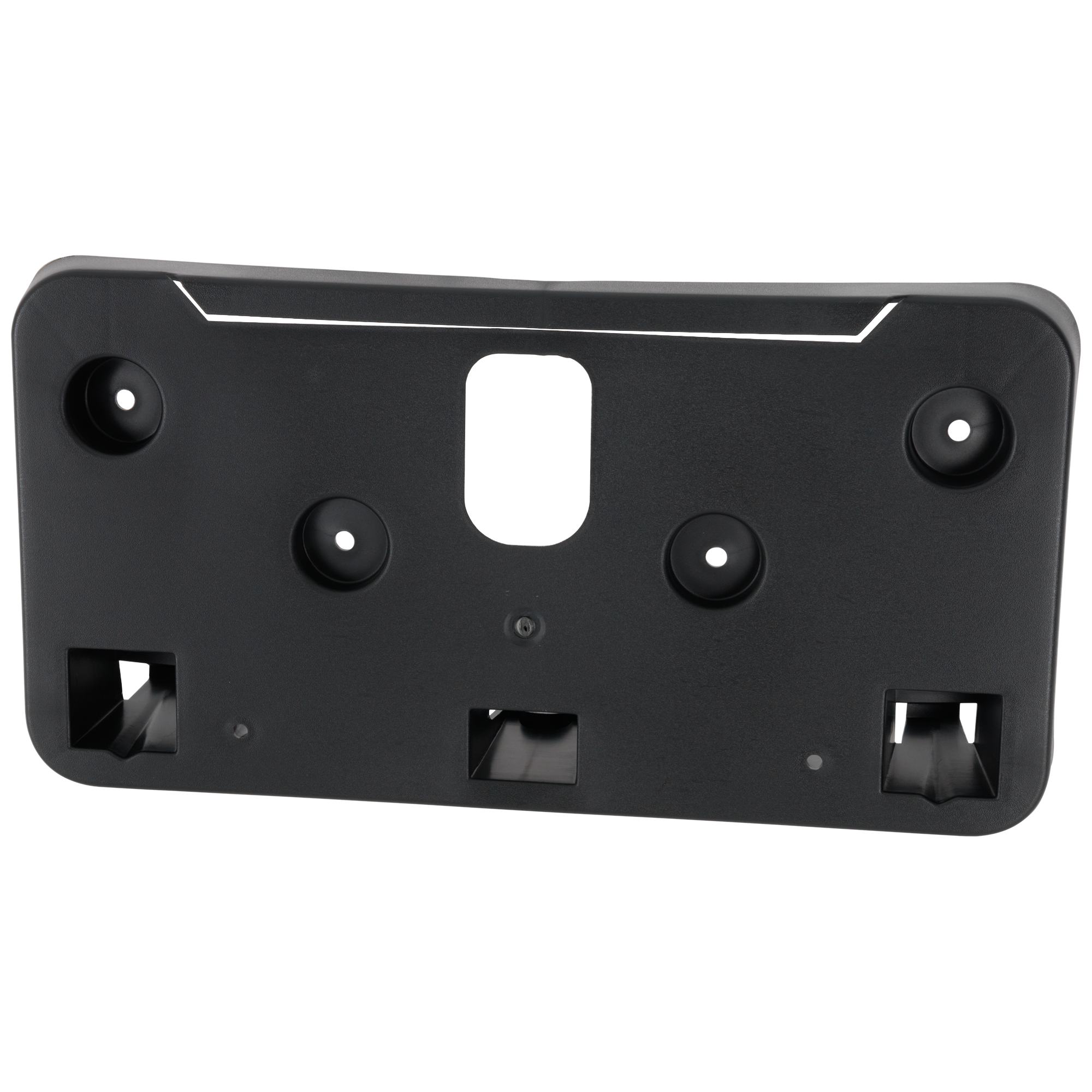 AM CT4-20-22 FRONT LICENSE PLATE BRACKET Black w o Engine Heater SKU RC01730060 Partslink GM1068241 OEM 84772471