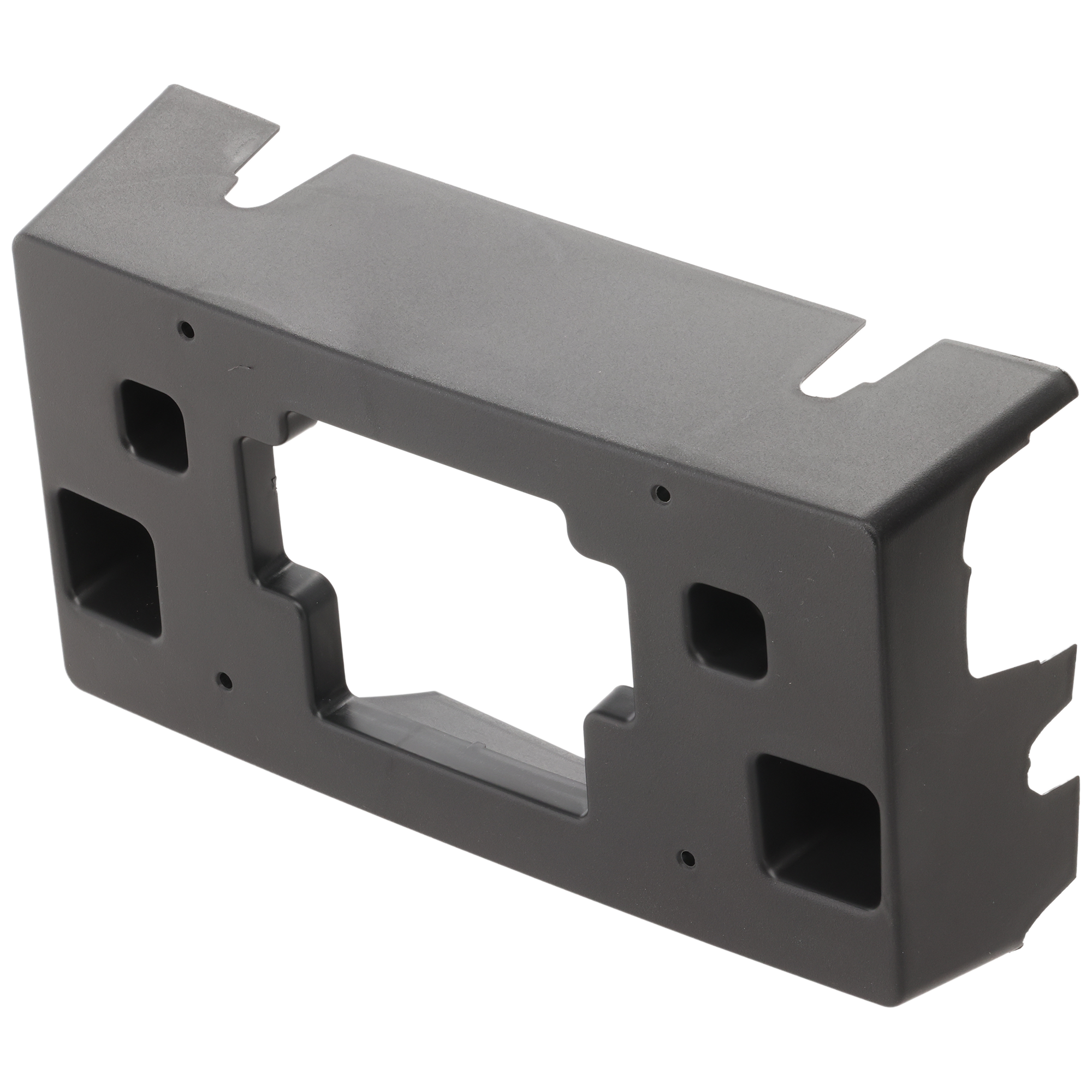AM TRAILBLAZER 24-24 FRONT LICENSE PLATE BRACKET RS Model Textured Black w o Hardware SKU RC01730074 Partslink GM1068254 OEM 42770741