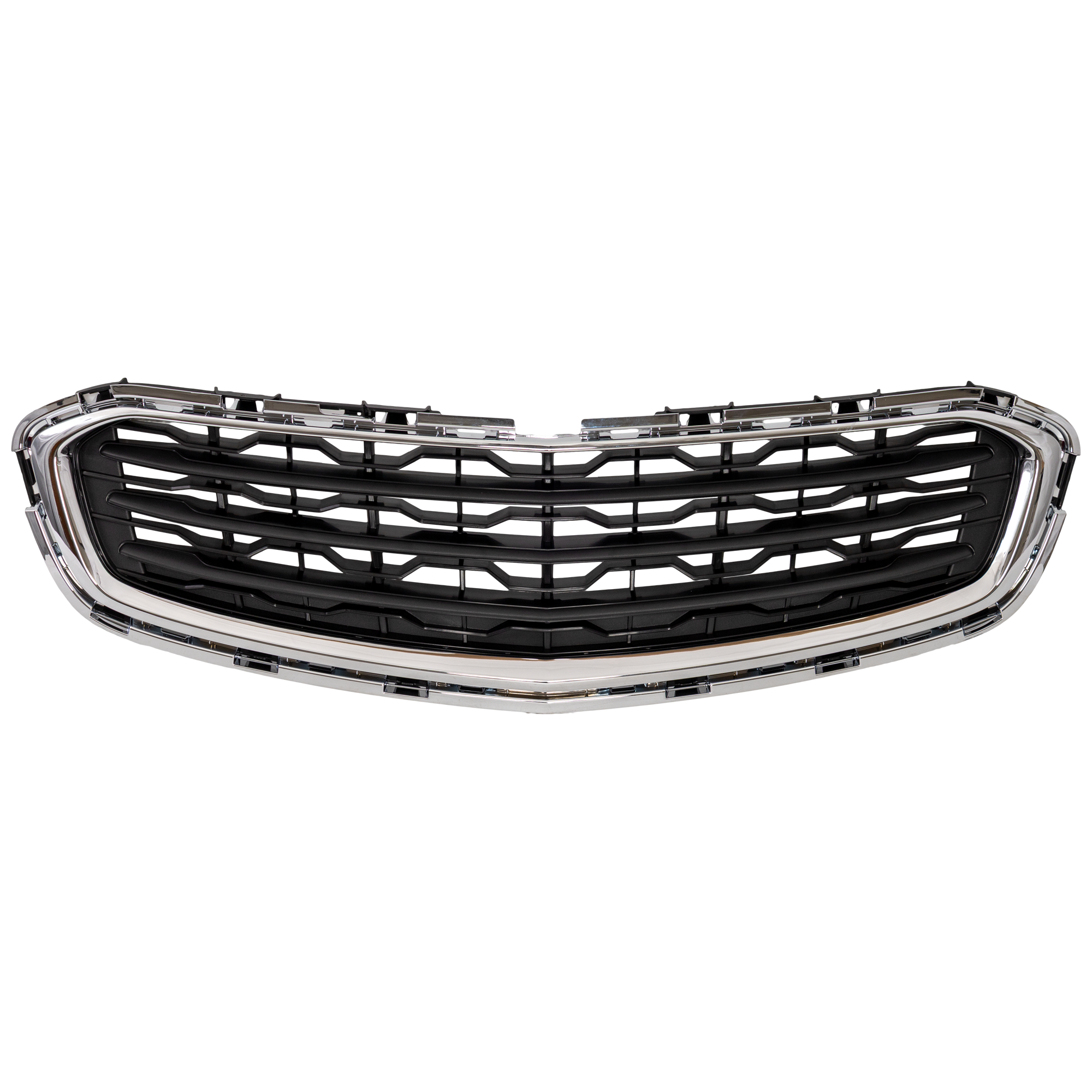 AM CRUZE 15-15 CRUZE LIMITED 16-16 GRILLE Lower Textured Dark Gray With Chrome Molding A T Exc. LTZ Model SKU RC07010016 Partslink GM1200728 OEM 95405770