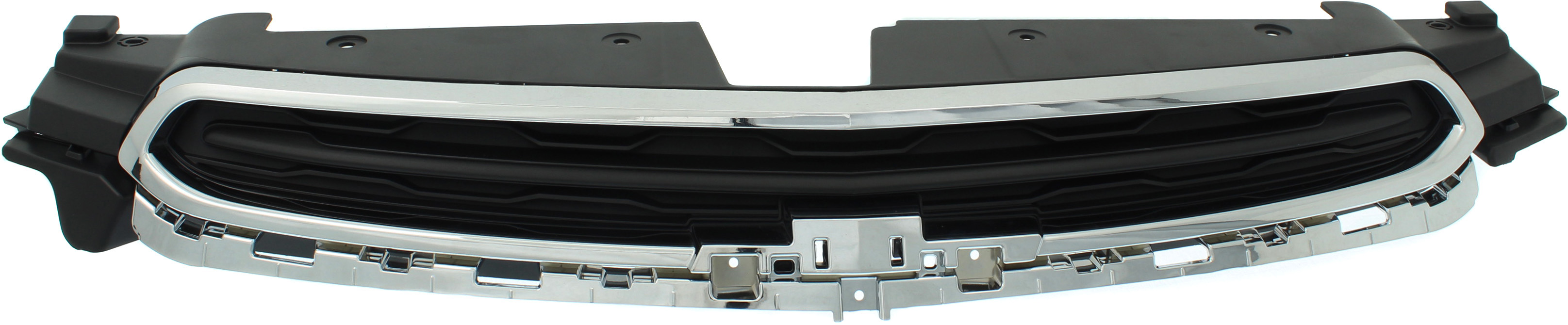 AM CRUZE 15-15 CRUZE LIMITED 16-16 GRILLE Upper Chrome Shell Textured Black Insert Exc. LTZ Model SKU RC07010017 Partslink GM1200725 OEM 94516092