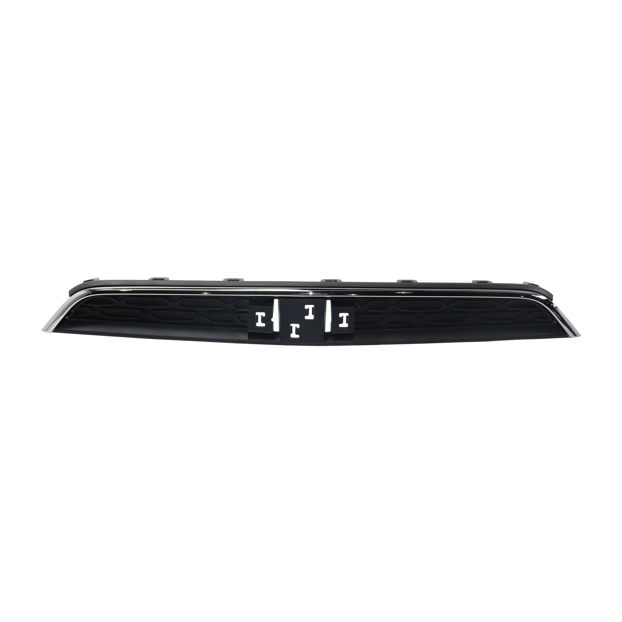 AM SPARK 16-18 GRILLE Textured Dark Gray Shell and Insert w Chrome Trim LT Model SKU RC07010020 Partslink GM1200735 OEM 42397434