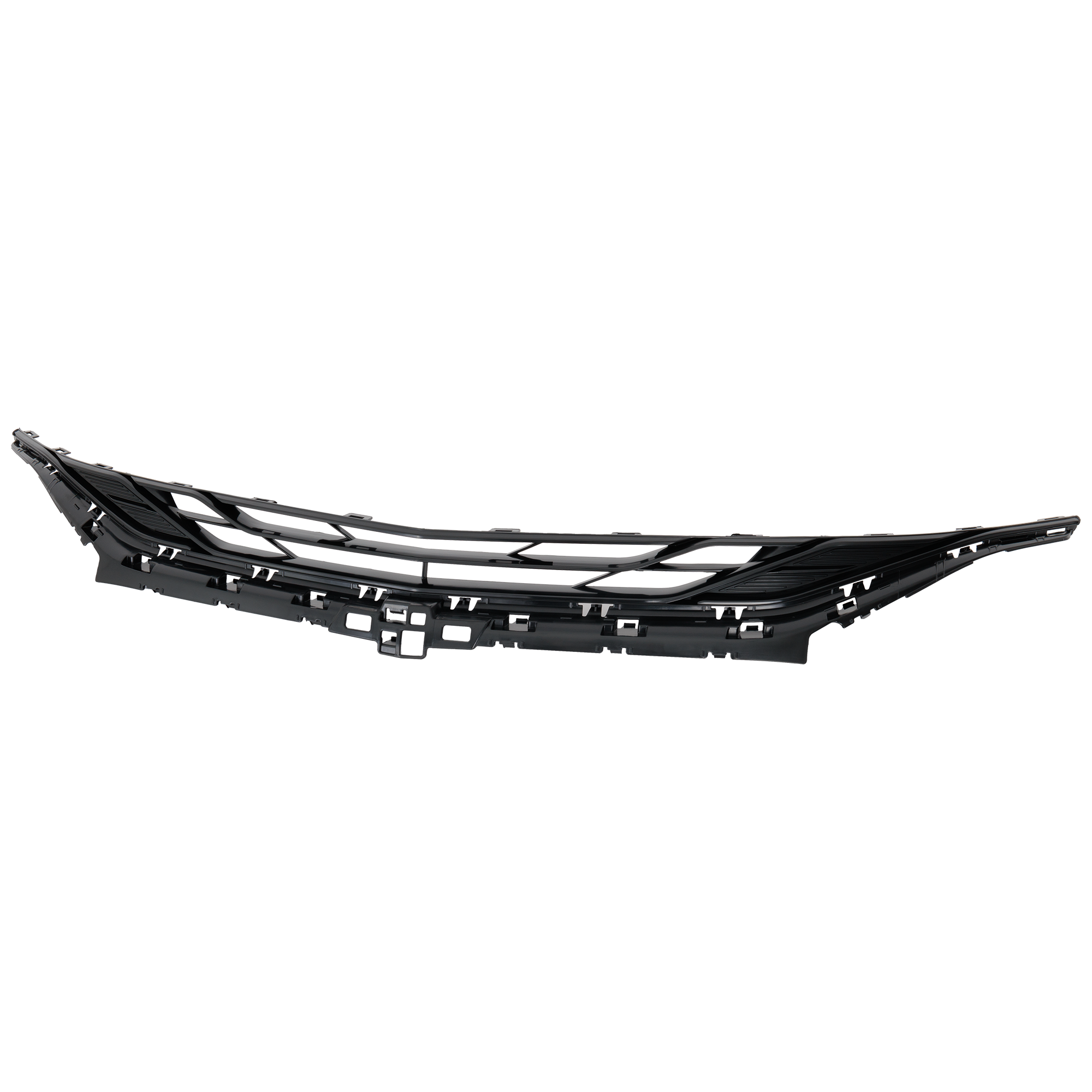 AM MALIBU 19-23 GRILLE Textured Black Shell and Insert L LS RS LT Hybrid Premier Model w o Adaptive Cruise Ctrl Models CAPA SKU RC07010103Q Partslink GM1200764C OEM 84565840