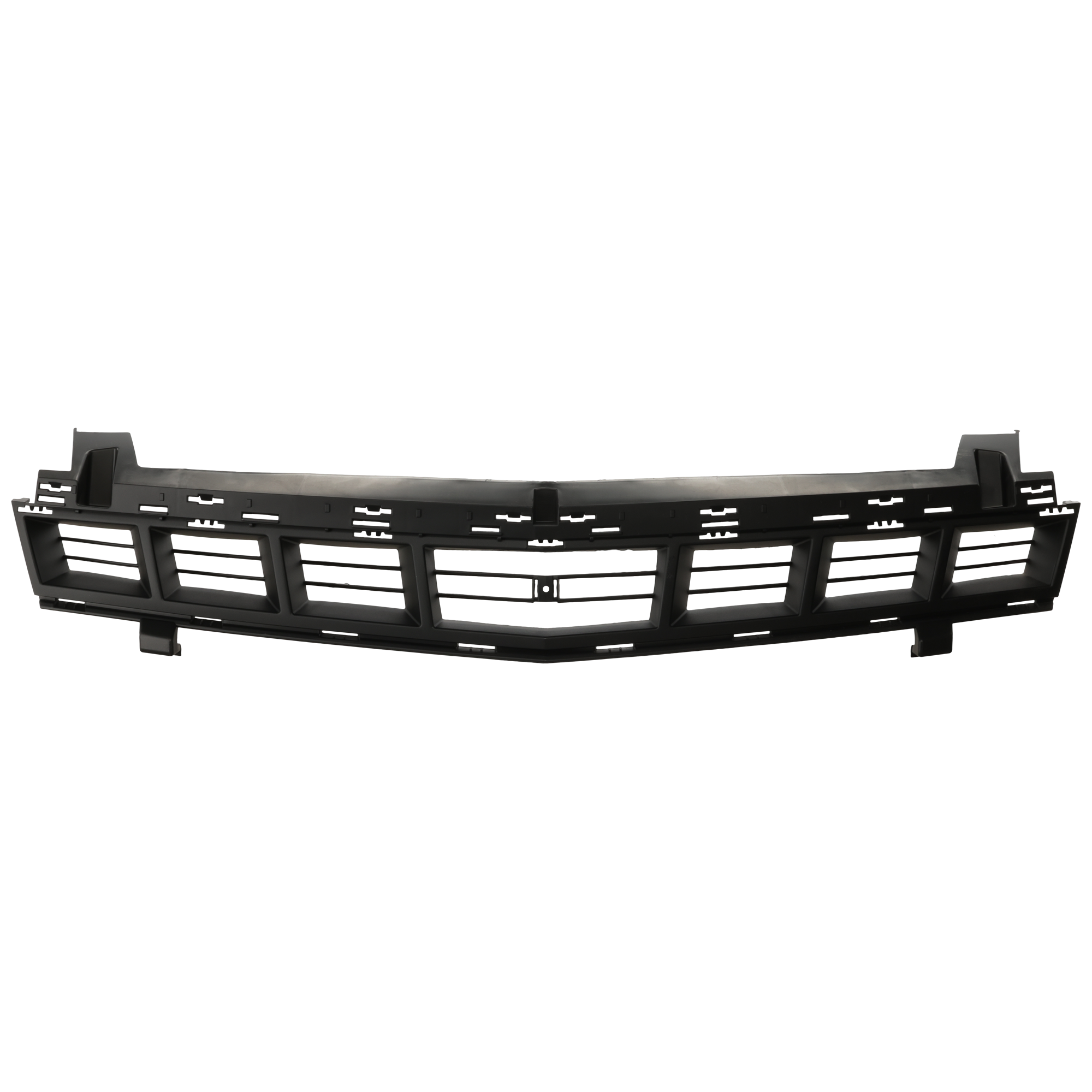 AM CAMARO 14-15 GRILLE Center Paintable Shell and Insert w Rally Sport Package w o Hot Wheels Package LT SS Model Coupe Convertible SKU RC07010110 Partslink GM1200695 OEM 22829517