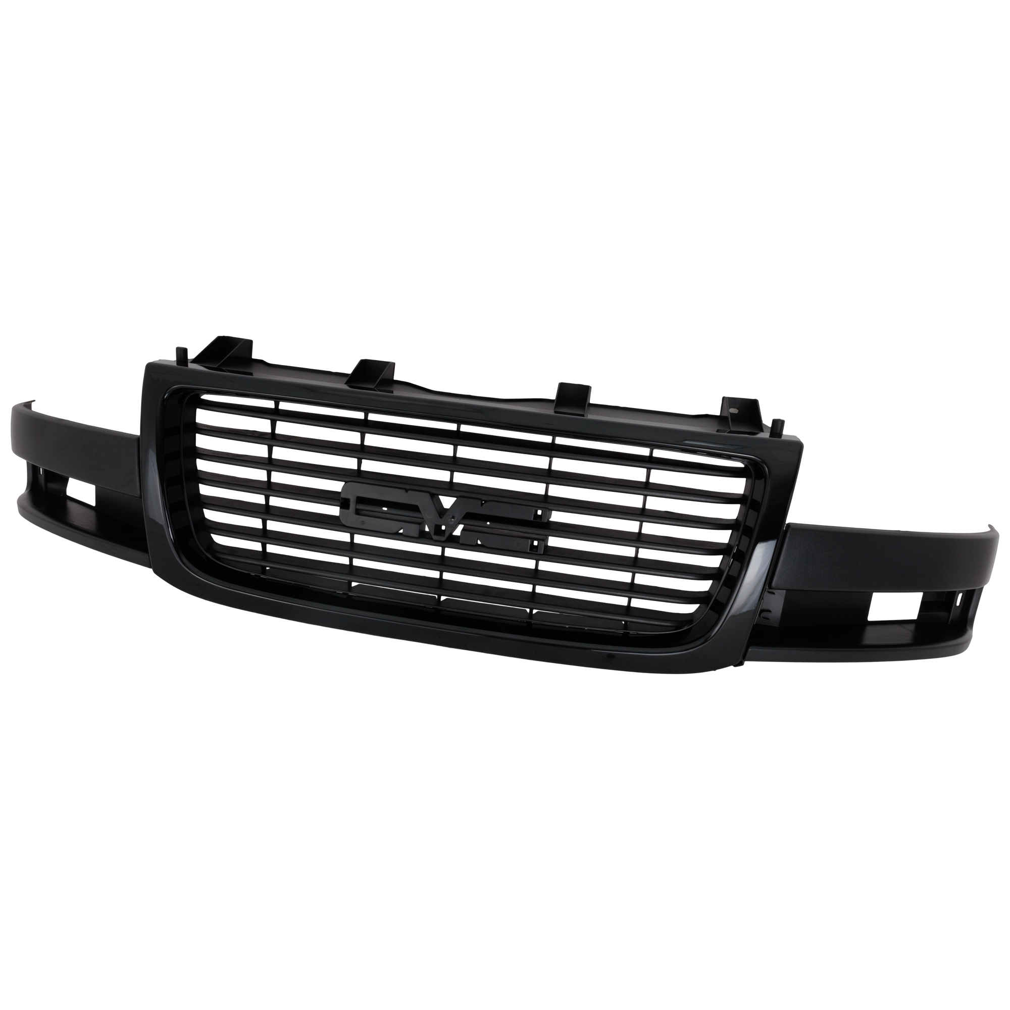 AM SAVANA 2500-3500-18-23 GRILLE Painted Black Shell and Insert SKU RC07010117 Partslink GM1200835 OEM 84689073