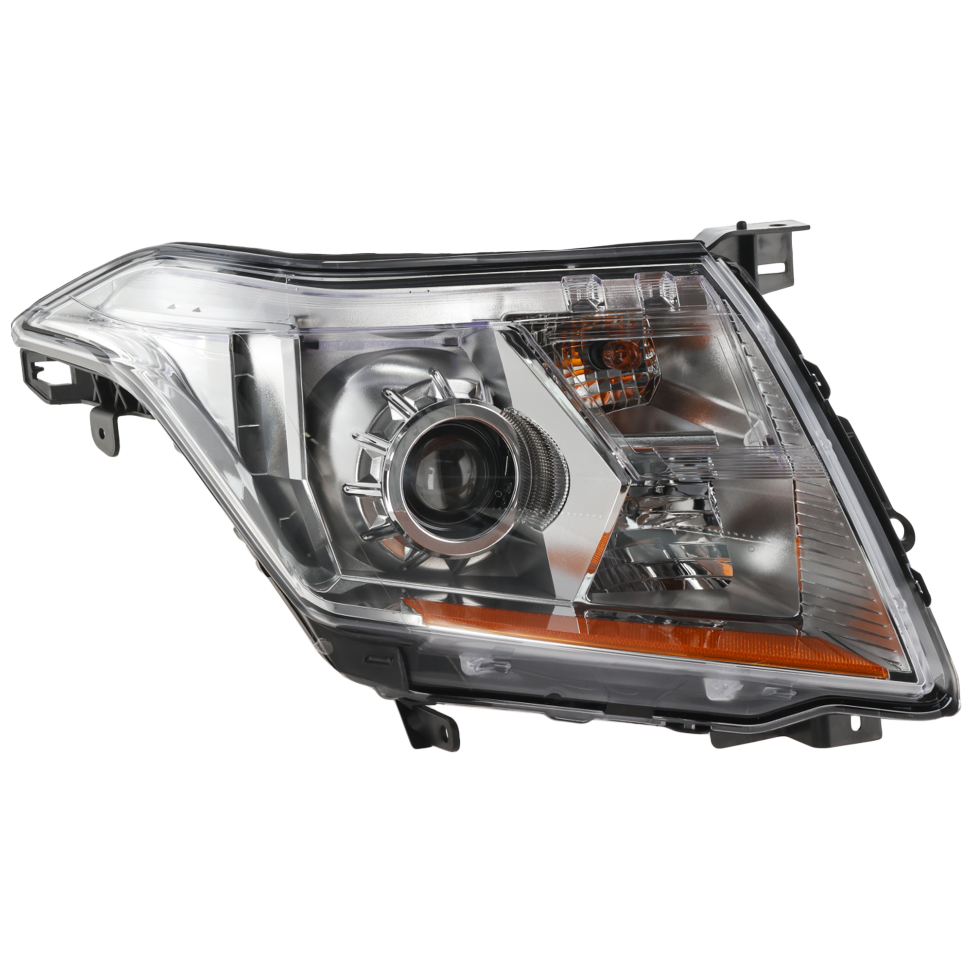 AM SRX 14-16 HEAD LAMP LH Assembly Halogen CAPA SKU RC10010012Q Partslink GM2502432C OEM 23315408