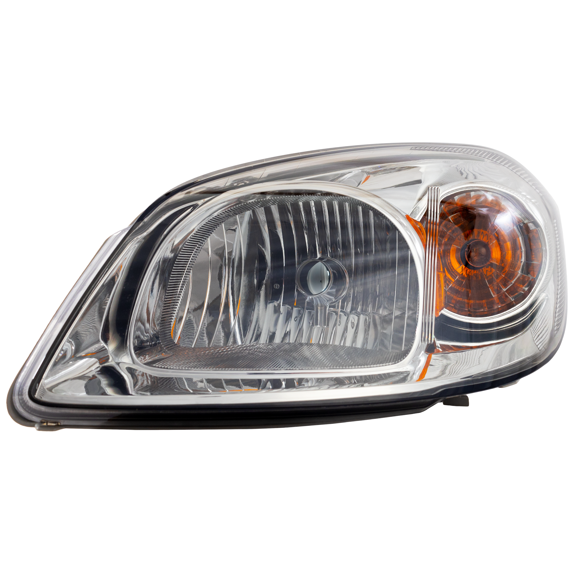 AM COBALT 05-10 G5-07-09 HEAD LAMP LH Assembly Halogen w o Bracket Base LS LT Sport SS 2.0L Engine CAPA SKU RC10010068Q Partslink GM2502274C OEM 20825581-25784532-20964008