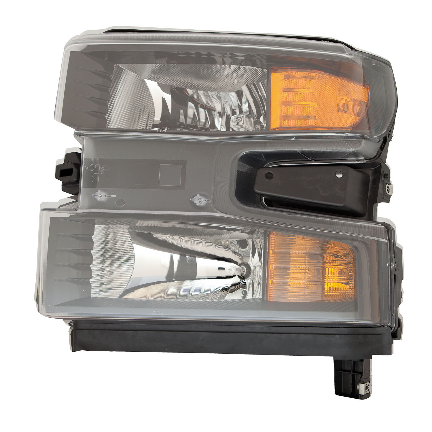 AM SILVERADO 1500-19-21 SILVERADO 1500 LTD 22-22 HEAD LAMP LH Assembly Halogen CAPA SKU RC10010094Q Partslink GM2502491C OEM 84621848