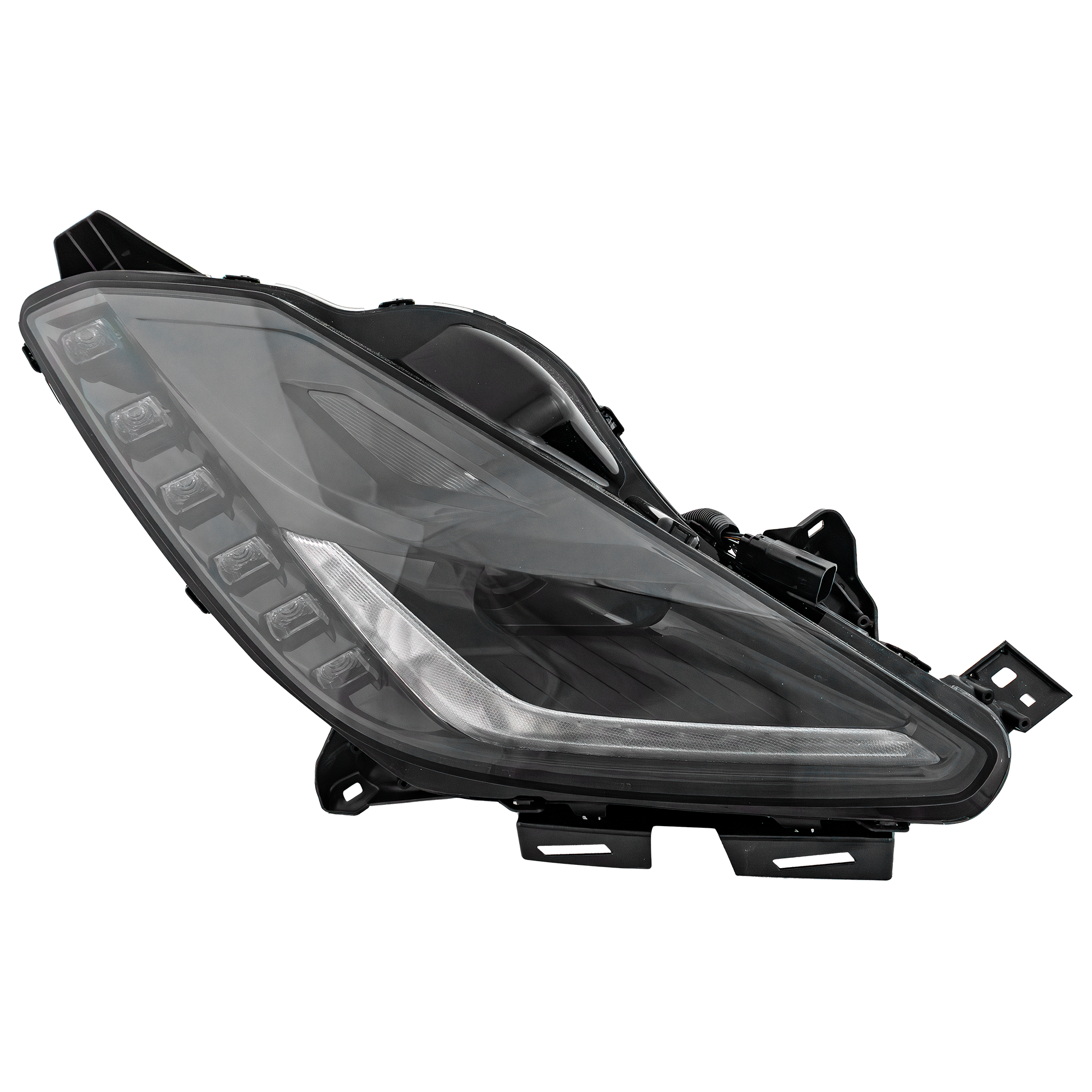 AM CORVETTE 14-19 HEAD LAMP RH Assembly HID Xenon w HID Kit Convertible Coupe SKU RC10010115 Partslink GM2503403 OEM 84750166