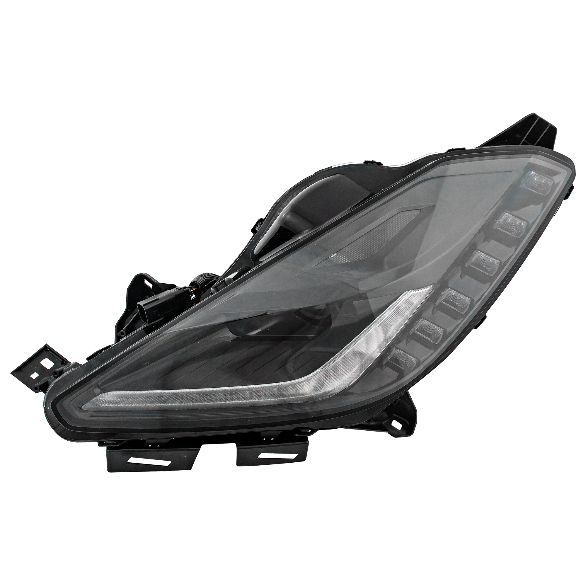 AM CORVETTE 14-19 HEAD LAMP LH Assembly HID Xenon w HID Kit Convertible Coupe SKU RC10010116 Partslink GM2502403 OEM 84750165