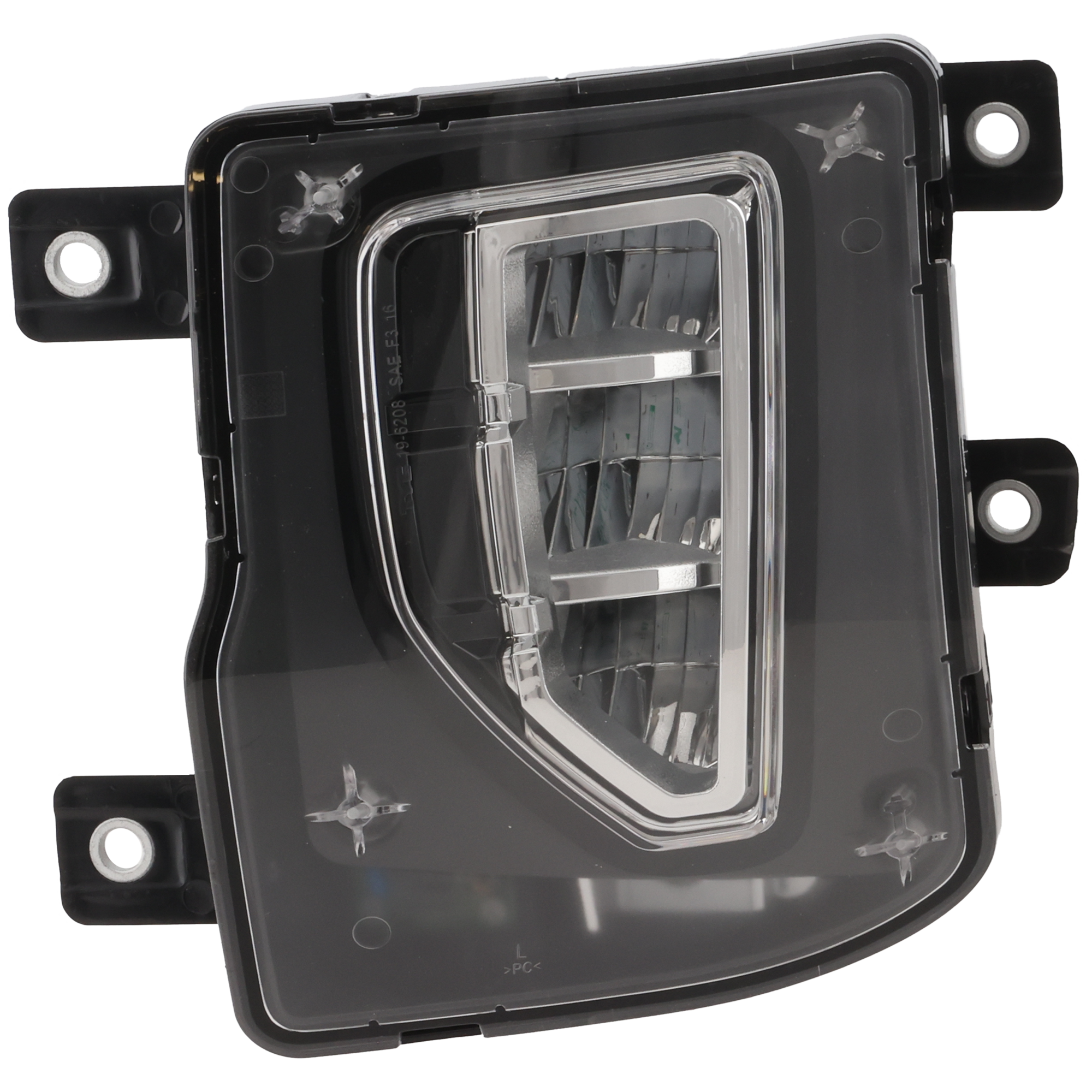 AM SILVERADO 1500-16-18 SILVERADO 1500 LD 19-19 FRONT FOG LAMP LH Assembly CAPA SKU RC10750002Q Partslink GM2592315C OEM 84000613