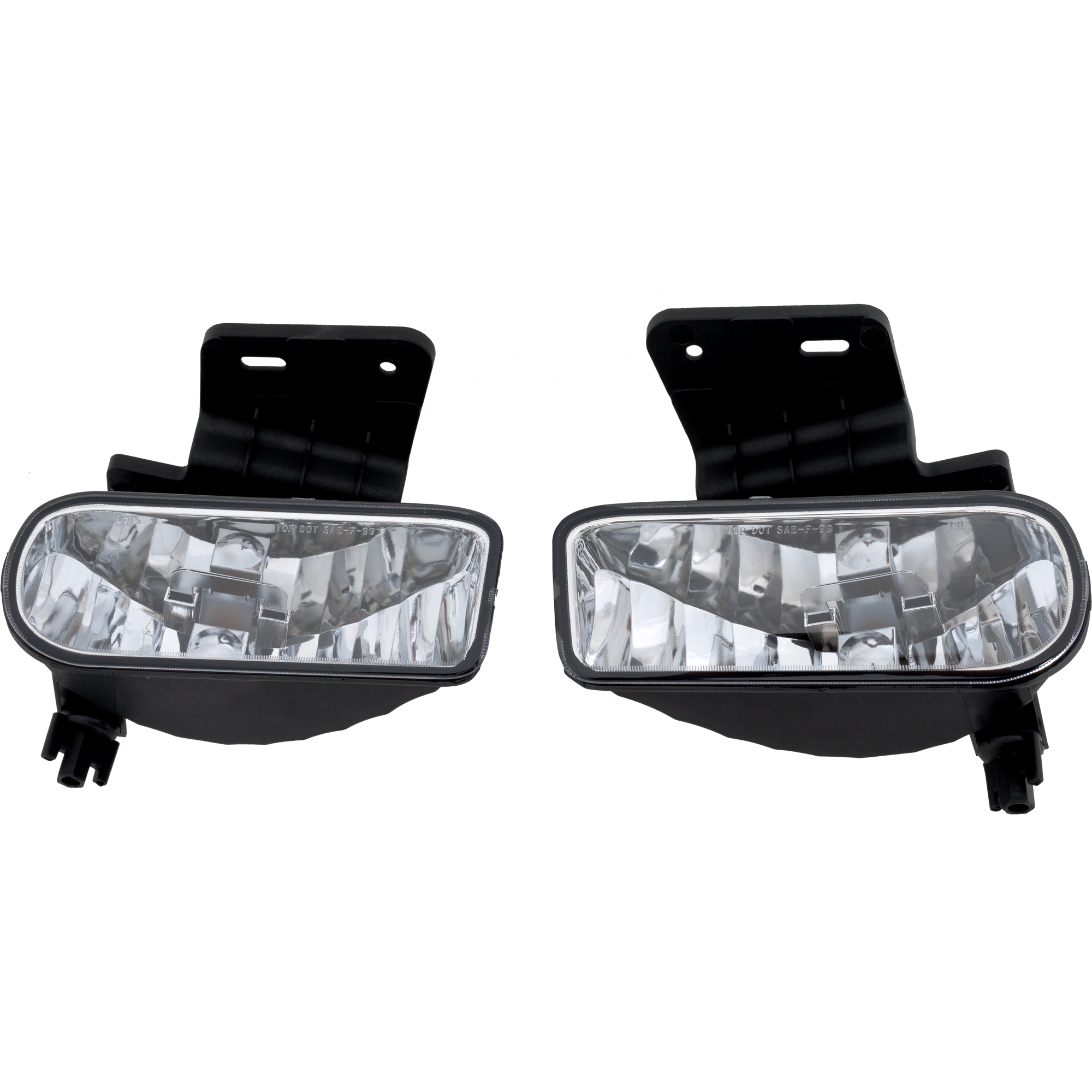 AM SILVERADO 99-02 TAHOE 00-06 FOG LAMP RH AND LH Assembly Halogen Clear Lens SKU RC10750017A Partslink GM2593113 GM2592113 OEM 19433556-10368477-10368476