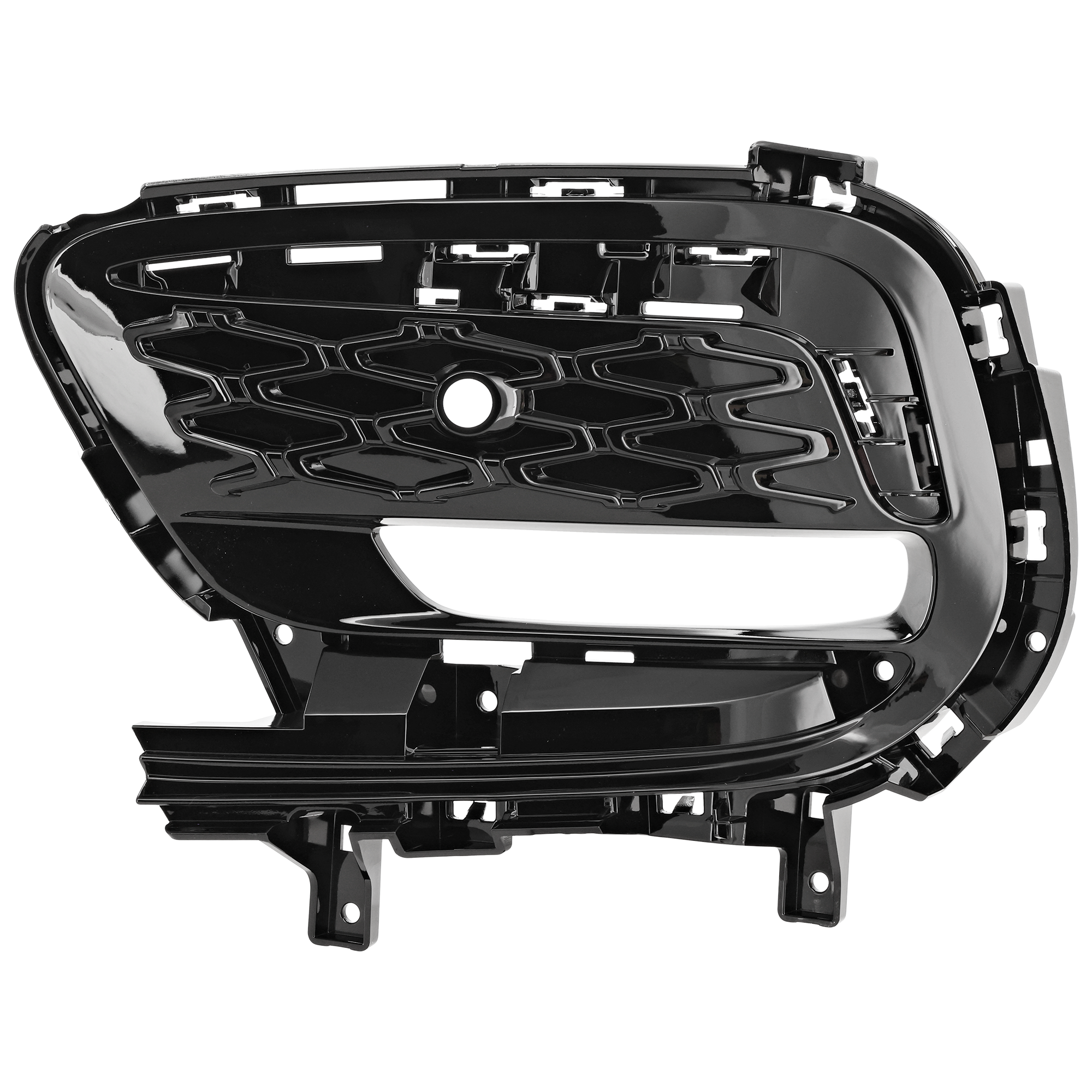 AM PACIFICA 21-23 FOG LAMP COVER LH Black w Parallel Park Assist Sensor Holes SKU RC10770004 Partslink CH1038217 OEM 6WF69DX8AC