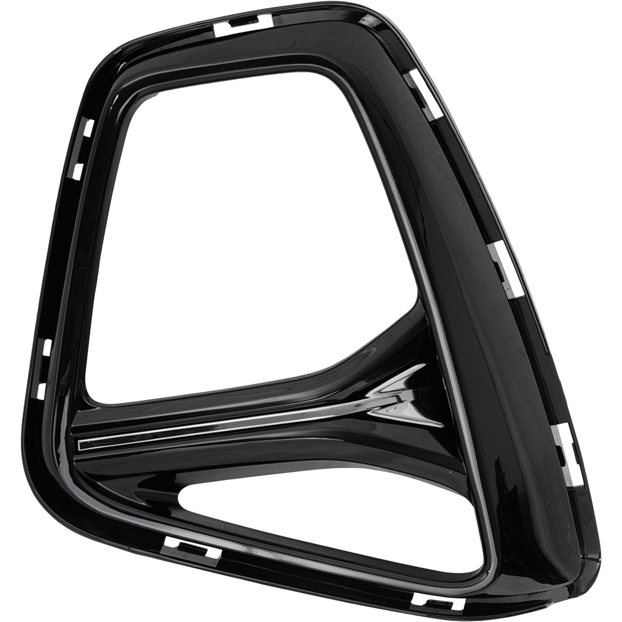 AM BLAZER 19-22 FRONT FOG LAMP MOLDING LH Black RS Model SKU RC10810016 Partslink GM1038261 OEM 84538964