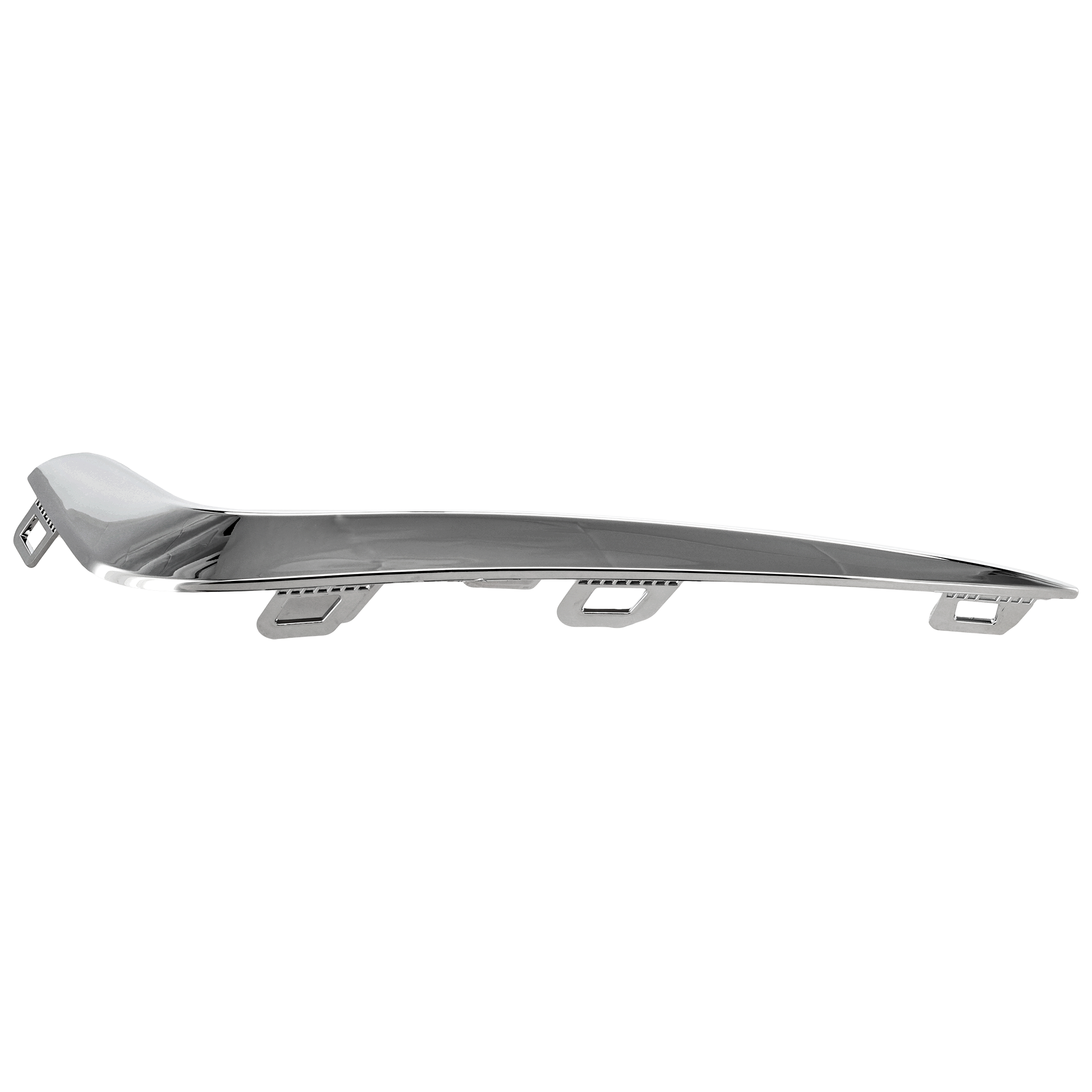 AM PACIFICA 21-25 FRONT FOG LAMP MOLDING LH Chrome SKU RC10810020 Partslink CH1046125 OEM 6WF75SZ0AA