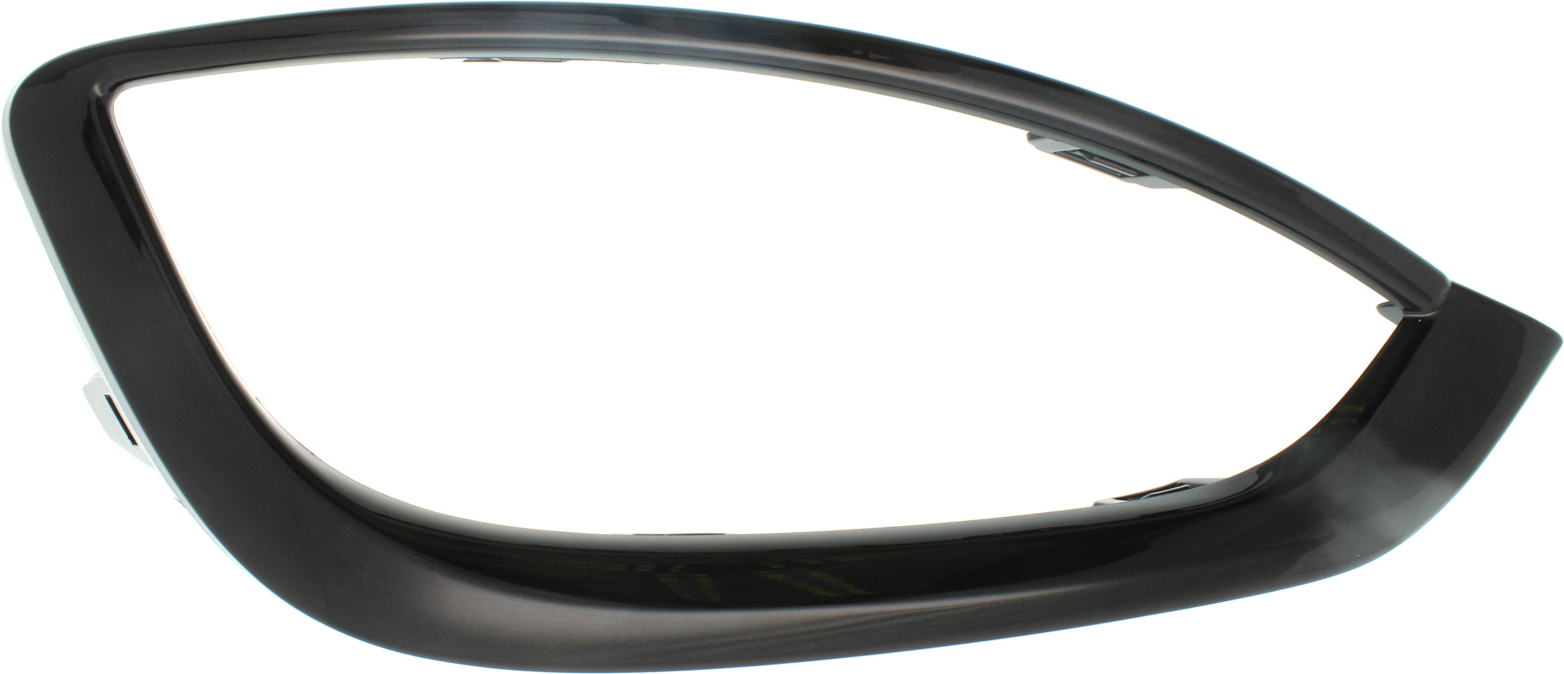 AM PACIFICA 17-20 FRONT FOG LAMP MOLDING RH Lower Black SKU RC10820007 Partslink CH1047114 OEM 5RX40AXRAB