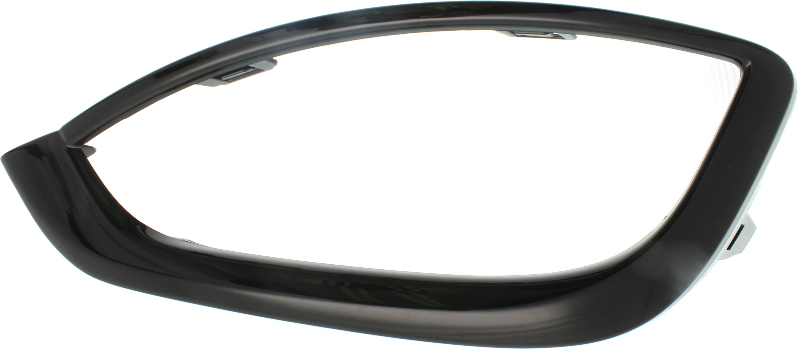 AM PACIFICA 17-20 FRONT FOG LAMP MOLDING LH Lower Black SKU RC10820008 Partslink CH1046114 OEM 5RX41AXRAB