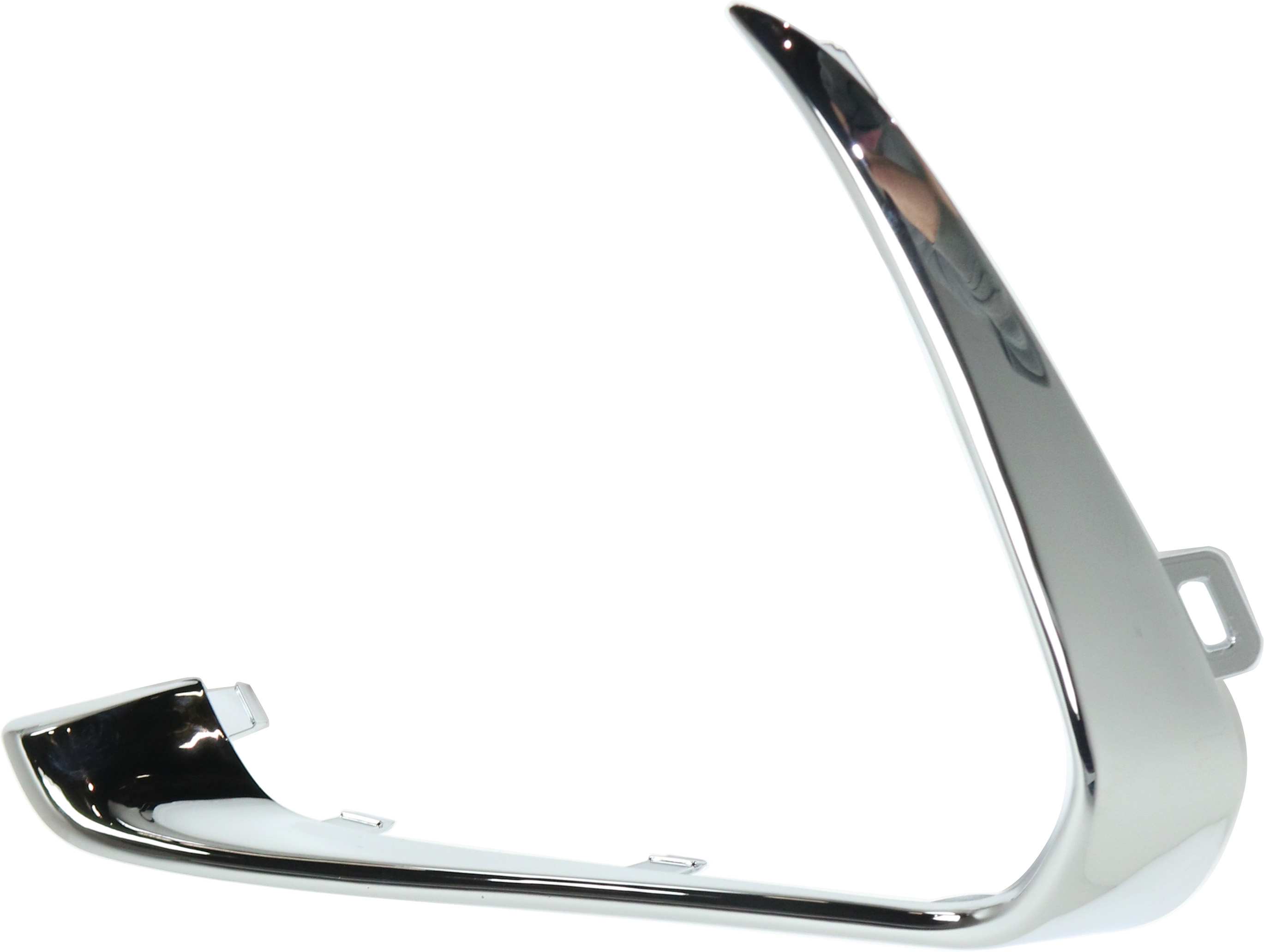 AM SPARK 16-18 FRONT FOG LAMP MOLDING LH Chrome Exc. Activ Model SKU RC10820016 Partslink GM1046119 OEM 95238919