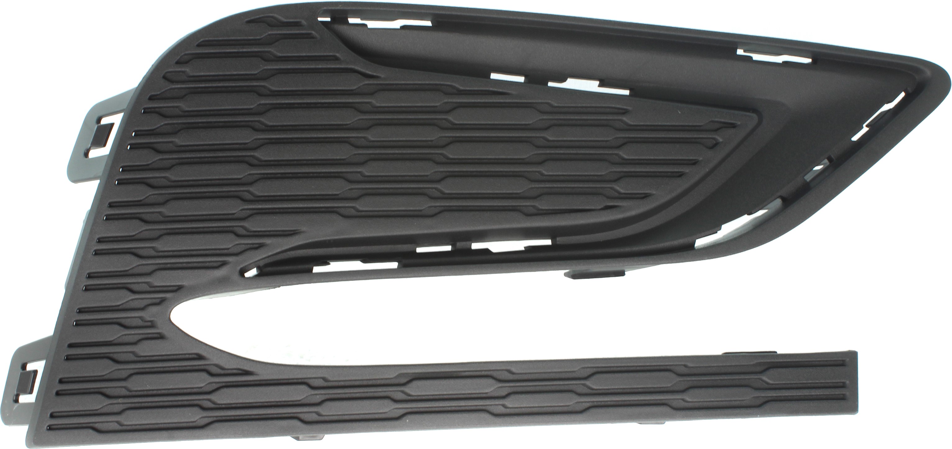 AM CRUZE 16-18 FOG LAMP COVER RH Textured Black w o RS Pkg Premier Model Hatchback Sedan SKU RC10860003 Partslink GM1039217 OEM 84095933