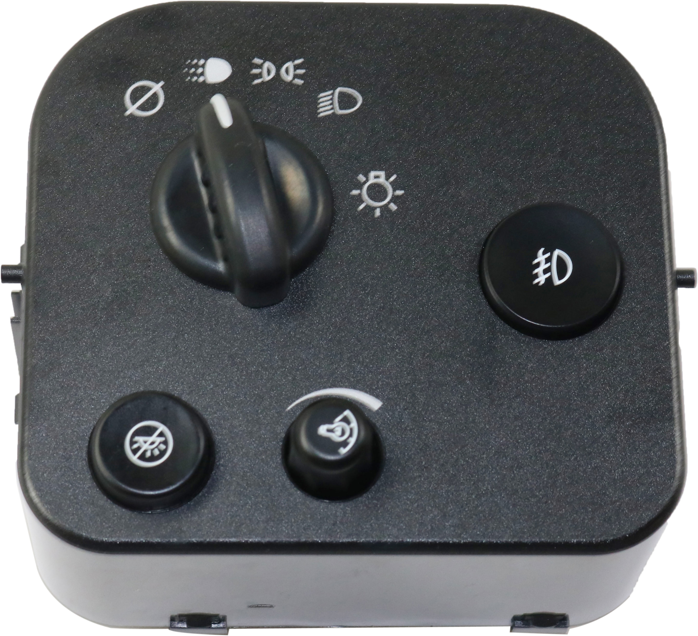 AM TRAILBLAZER ENVOY 03-09 HEAD LAMP SWITCH w Fog Lights Holes and DRL OFF Mode SKU RC10890003 OEM 10372952-25932635