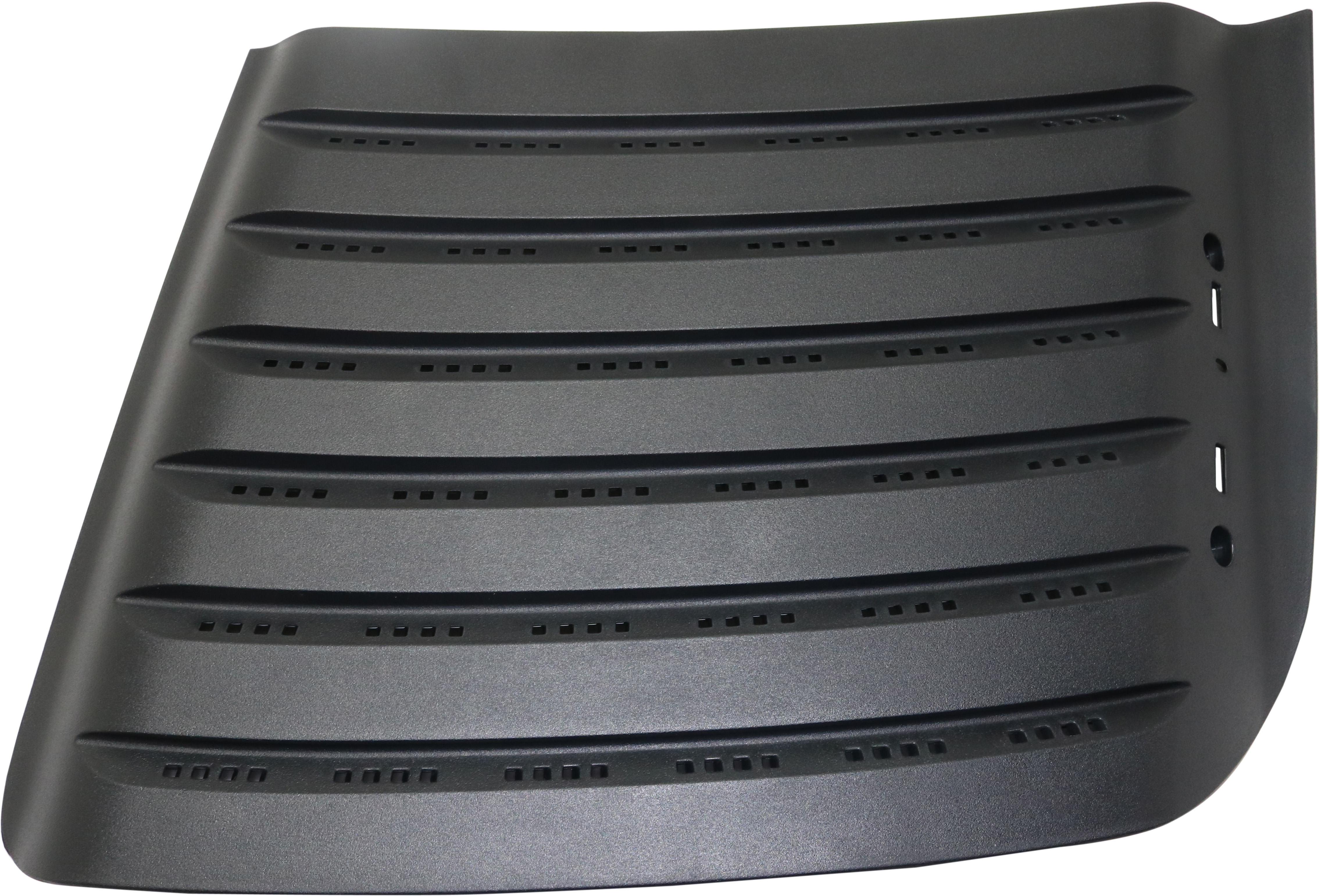 AM SILVERADO 2500 HD 3500 HD 11-14 HOOD TOP GRILLE LH SKU RC13190002 Partslink GM1239106 OEM 22753694