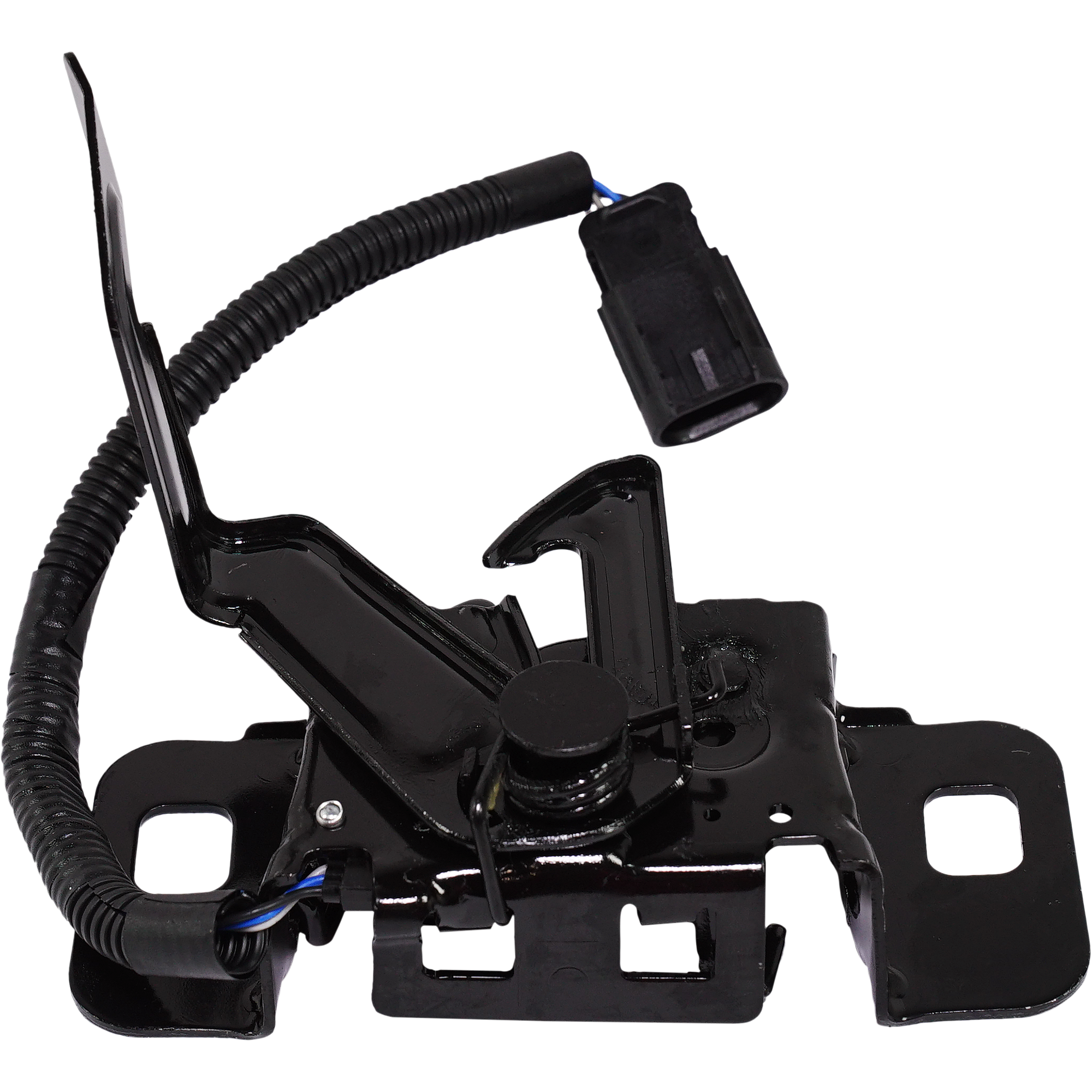 AM EQUINOX TERRAIN 10-11 HOOD LATCH Steel w Remote Start SKU RC13230014 Partslink GM1234134 OEM 19420352