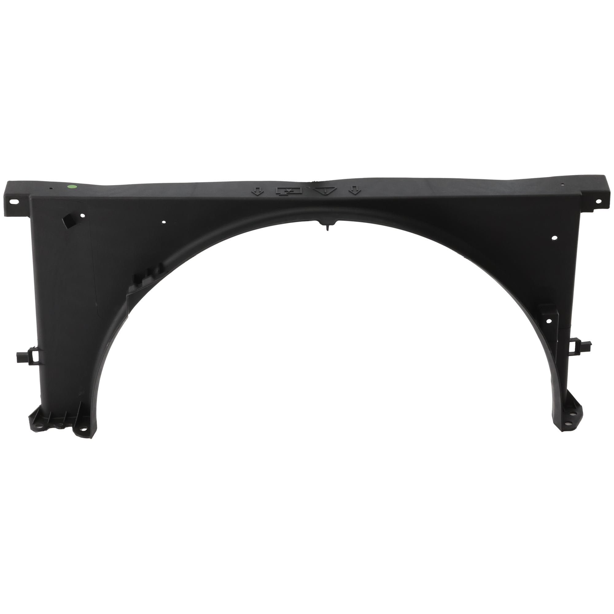 AM SILVERADO SIERRA 2500 HD 3500 HD 11-14 RADIATOR FAN SHROUD Upper 6.6L Eng. SKU RC16030005 OEM 22760017