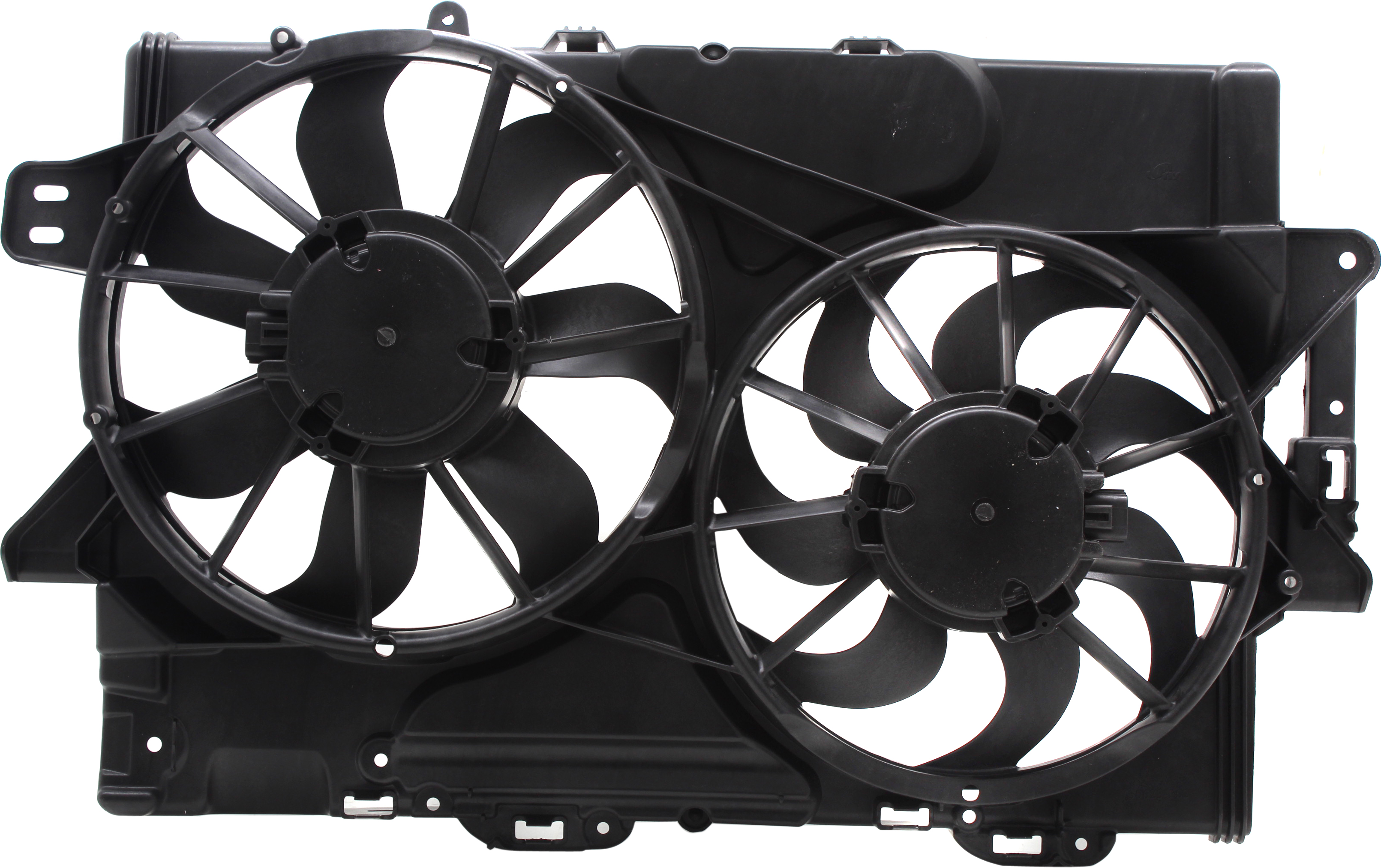 AM EQUINOX TERRAIN 13-17 RADIATOR FAN ASSEMBLY Dual Fan 3.6L Eng SKU RC16090006 Partslink GM3115282 OEM 25952783 PFM 22780242-22780241