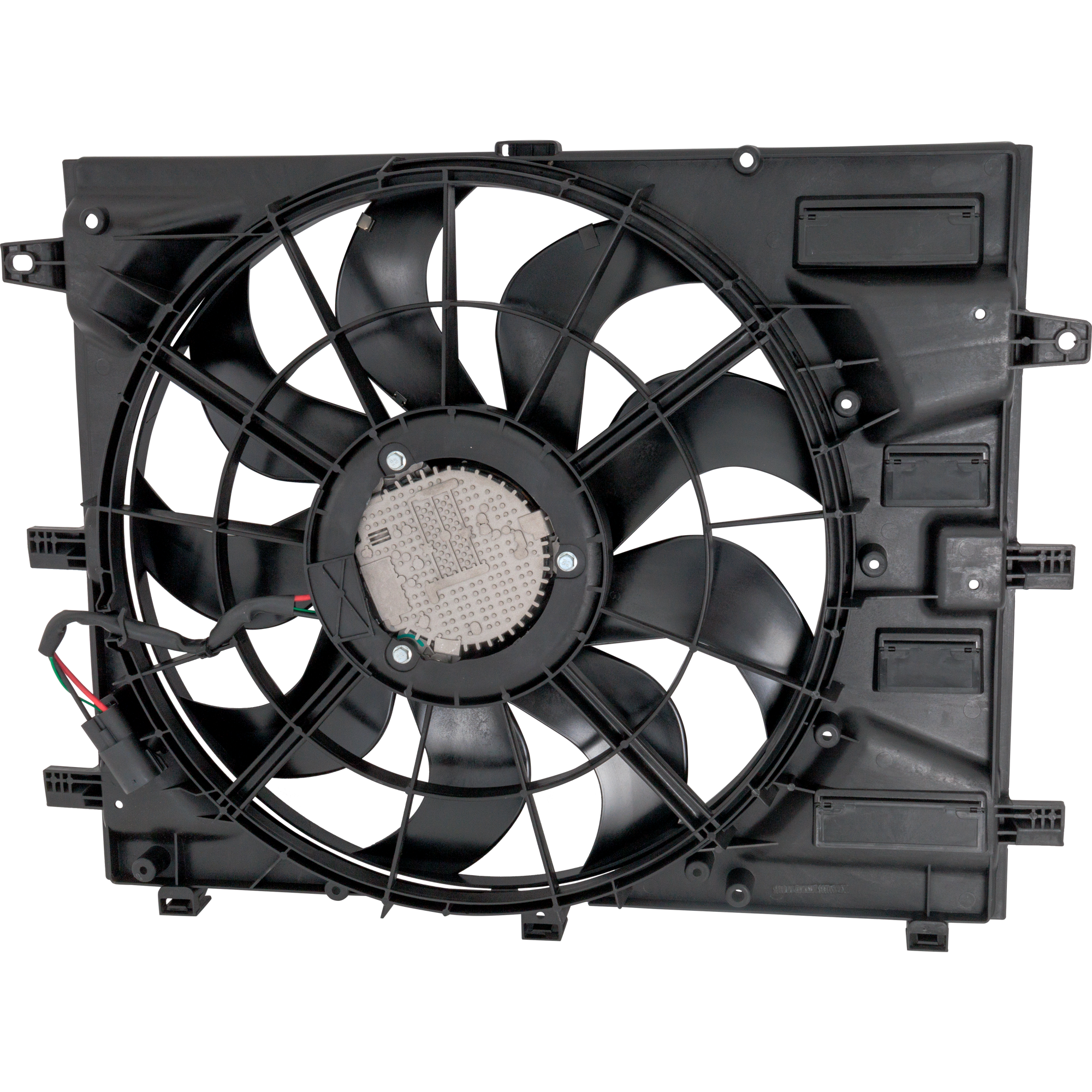 AM EQUINOX TERRAIN 18-23 RADIATOR FAN ASSEMBLY Single Fan 1.6L Turbo Diesel Eng. 2.0L Turbo Eng. Terrain 2.0L Turno Eng w Towing Package SKU RC16090035 Partslink GM3115315 OEM 84448452-84947814