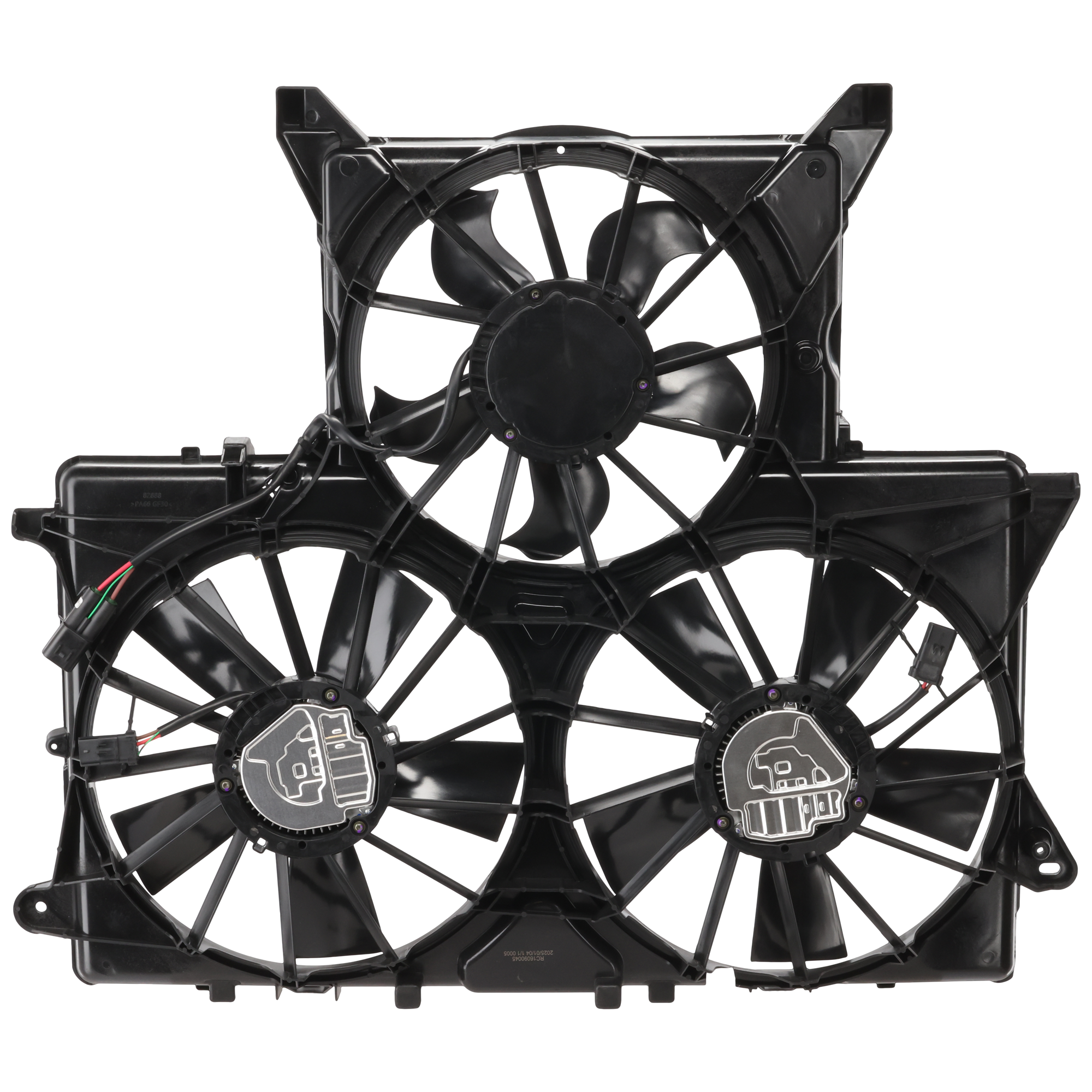 AM SILVERADO SIERRA 1500-19-23 RADIATOR FAN ASSEMBLY Triple Fan 2.7L 3.0L Turbo Eng. SKU RC16090045 Partslink GM3115347 OEM 85112427 PFM
