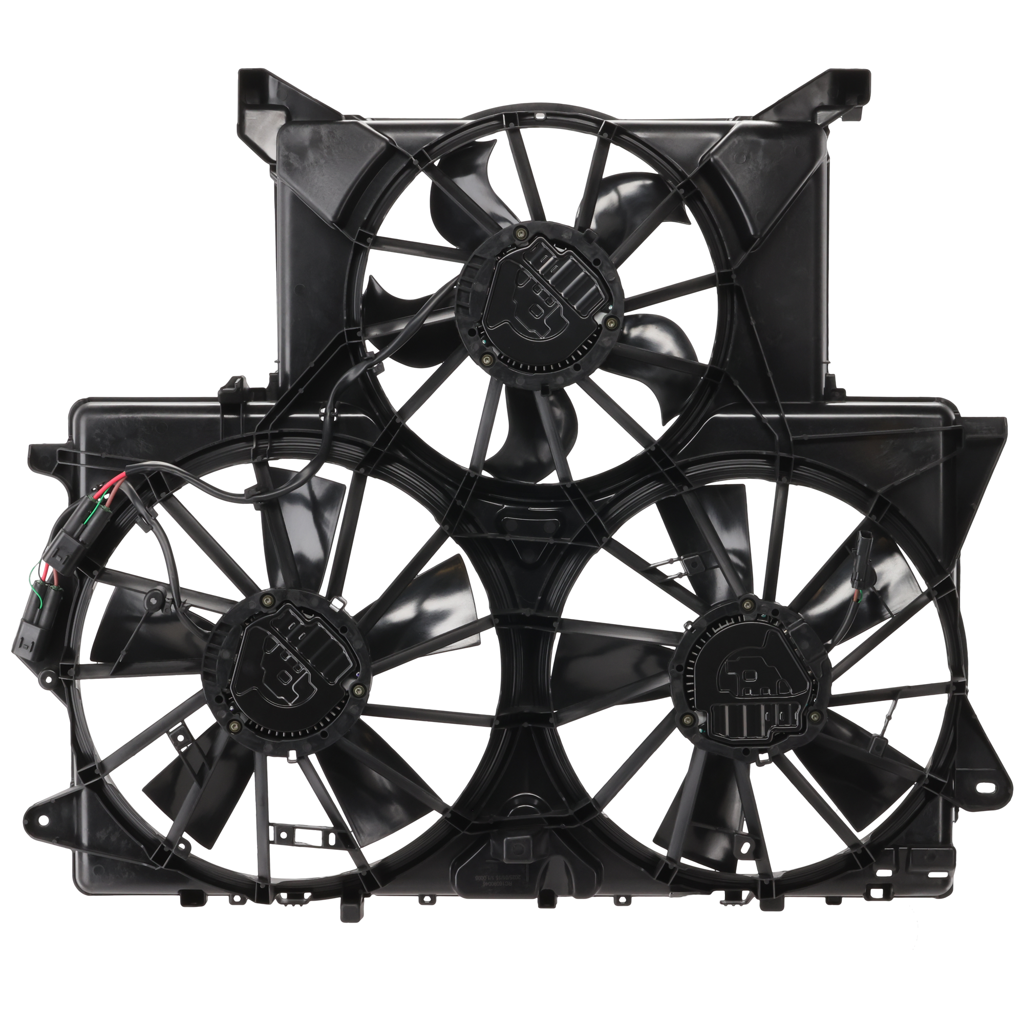 AM SILVERADO SIERRA 1500-19-24 RADIATOR FAN ASSEMBLY Triple Fan 3.0L Turbo Diesel Eng. SKU RC16090046 Partslink GM3115348 OEM 84203930 PFM