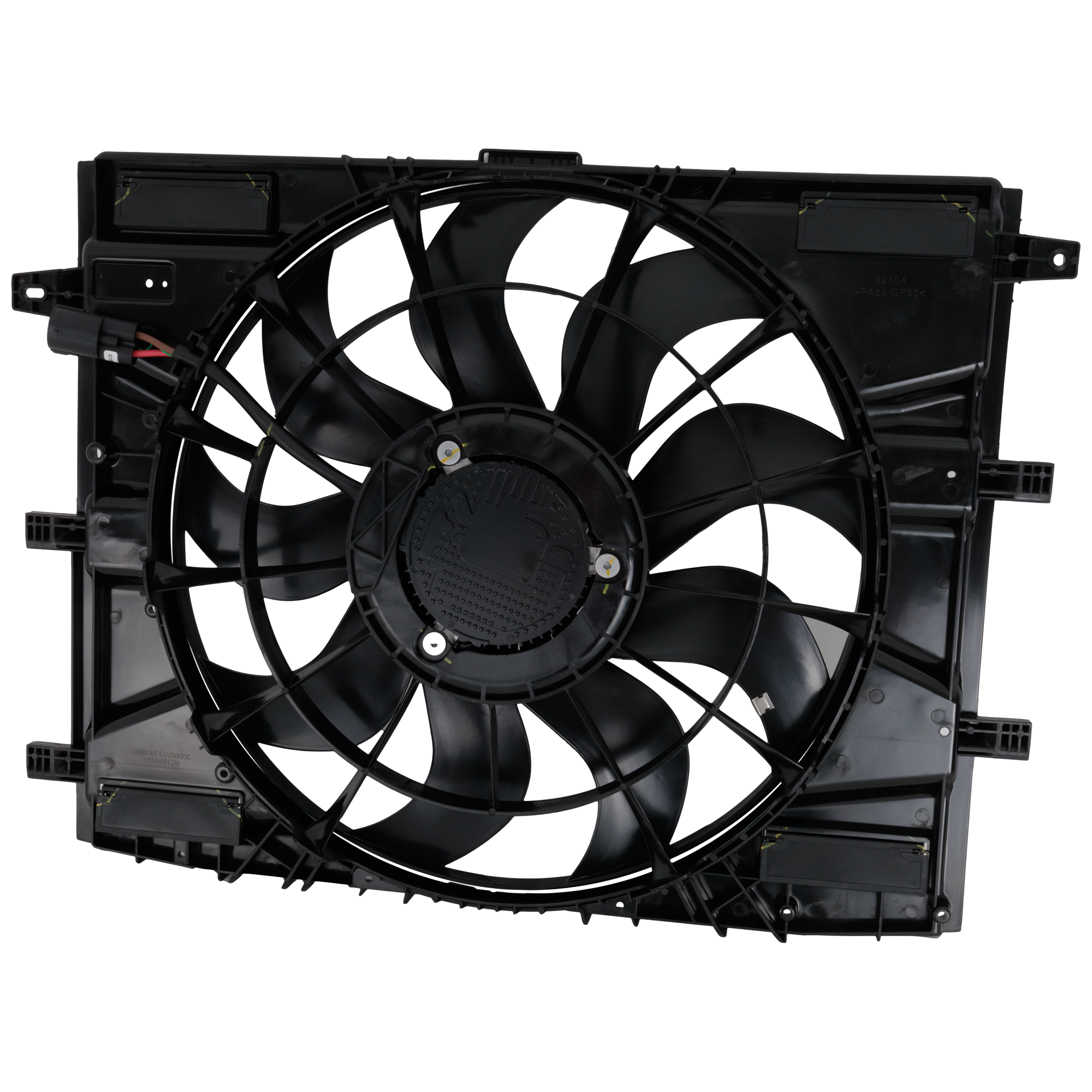 AM XT4-20-23 RADIATOR FAN ASSEMBLY Standard Duty Cooling SKU RC16090047 Partslink GM3115352 OEM 84897501-84595416