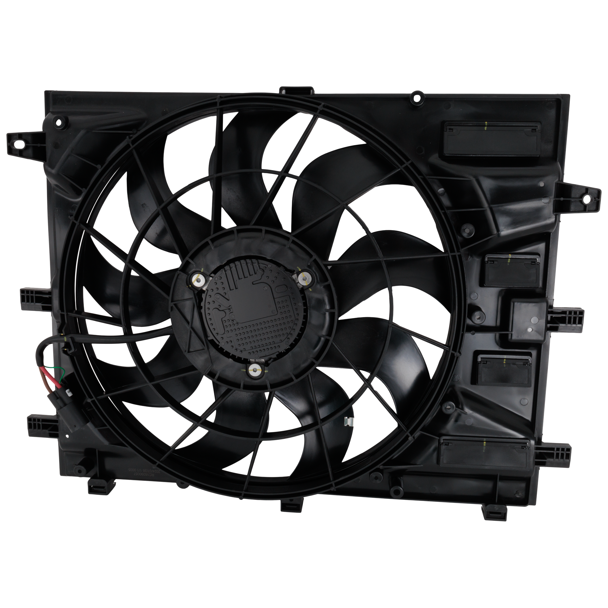 AM EQUINOX TERRAIN 20-20 RADIATOR FAN ASSEMBLY Single Fan 2.0L Turbo Eng. w Brushless Motor Terrain w Towing Package SKU RC16090057 Partslink GM3115344 GM3115353 OEM 84847895-84581335