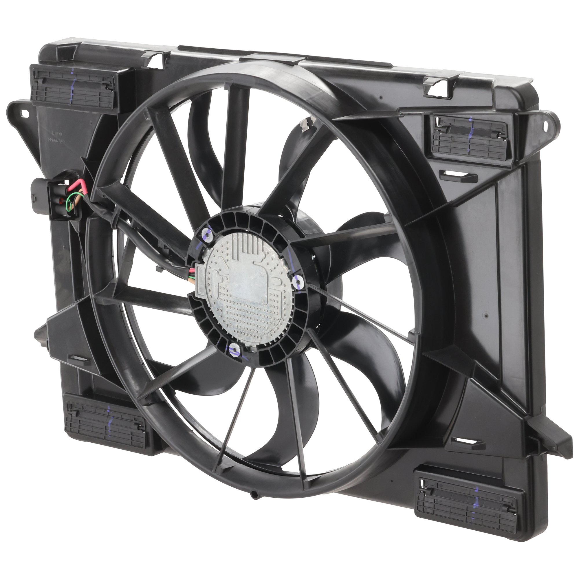 AM PACIFICA 21-25 RADIATOR FAN ASSEMBLY Single Fan Hybrid Models SKU RC16090059 Partslink CH3115208 OEM 68457956AB