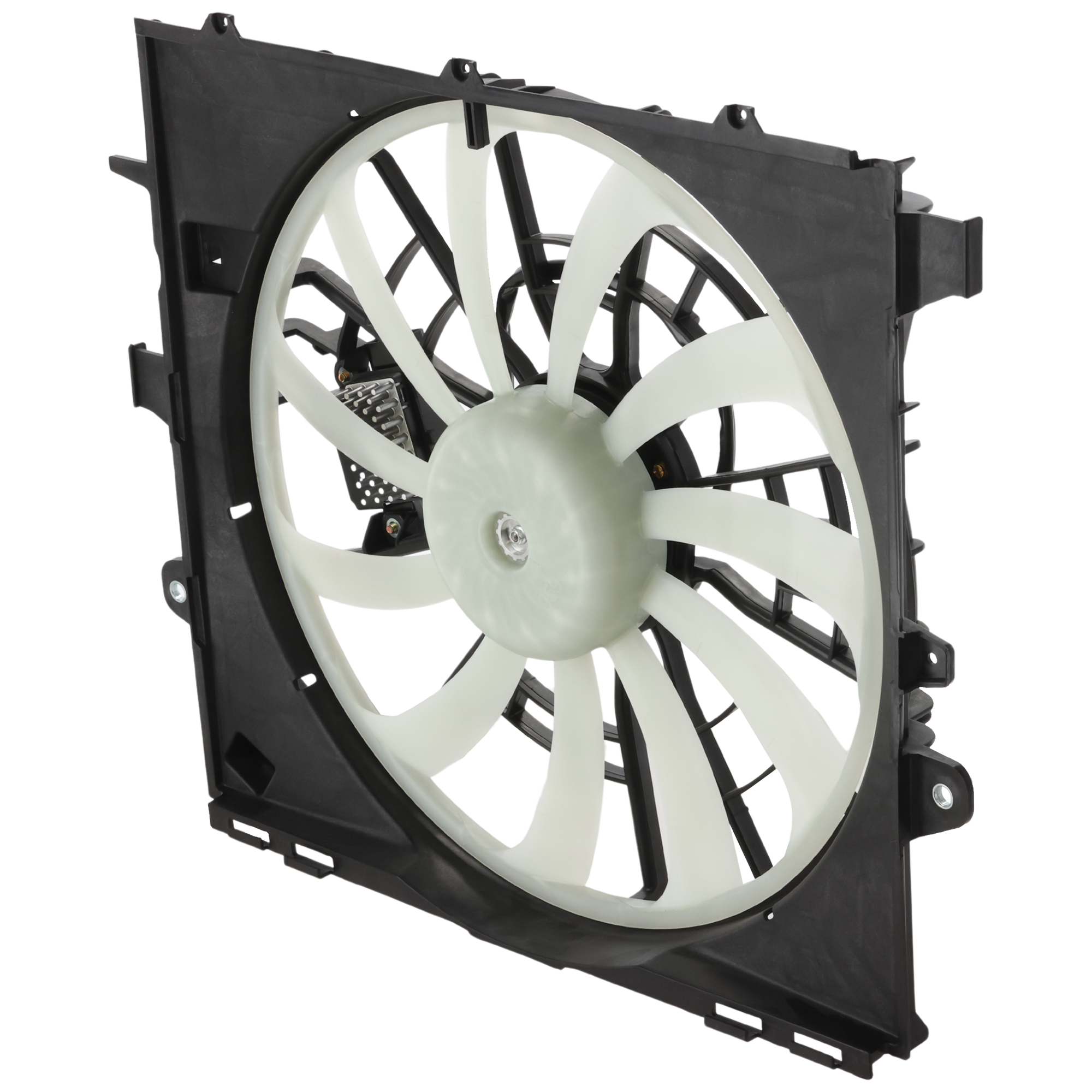 AM CAMARO 21-24 RADIATOR FAN ASSEMBLY Single Fan 3.6L Eng. Convertible Coupe w o Track Package w Control Module SKU RC16090062 Partslink GM3115334 OEM 85524007-84821759