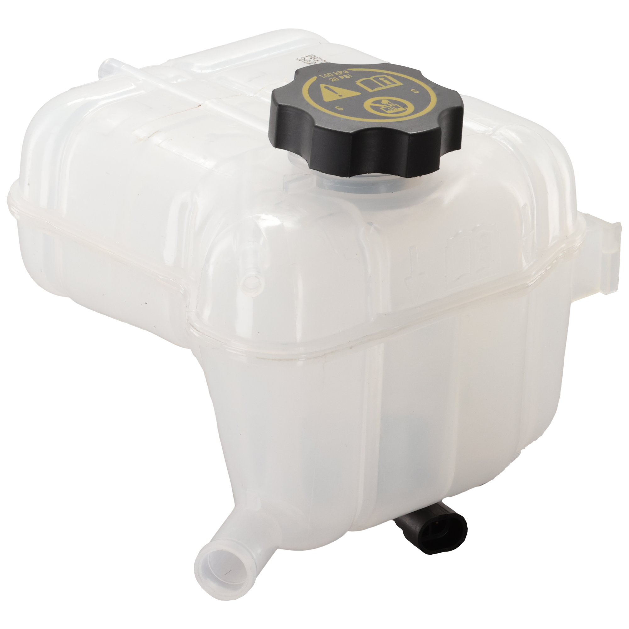 AM LACROSSE 10-16 IMPALA 14-20 COOLANT TANK w Cap and Sensor SKU RC16130001 Partslink GM3014157 OEM 22950436 PFM
