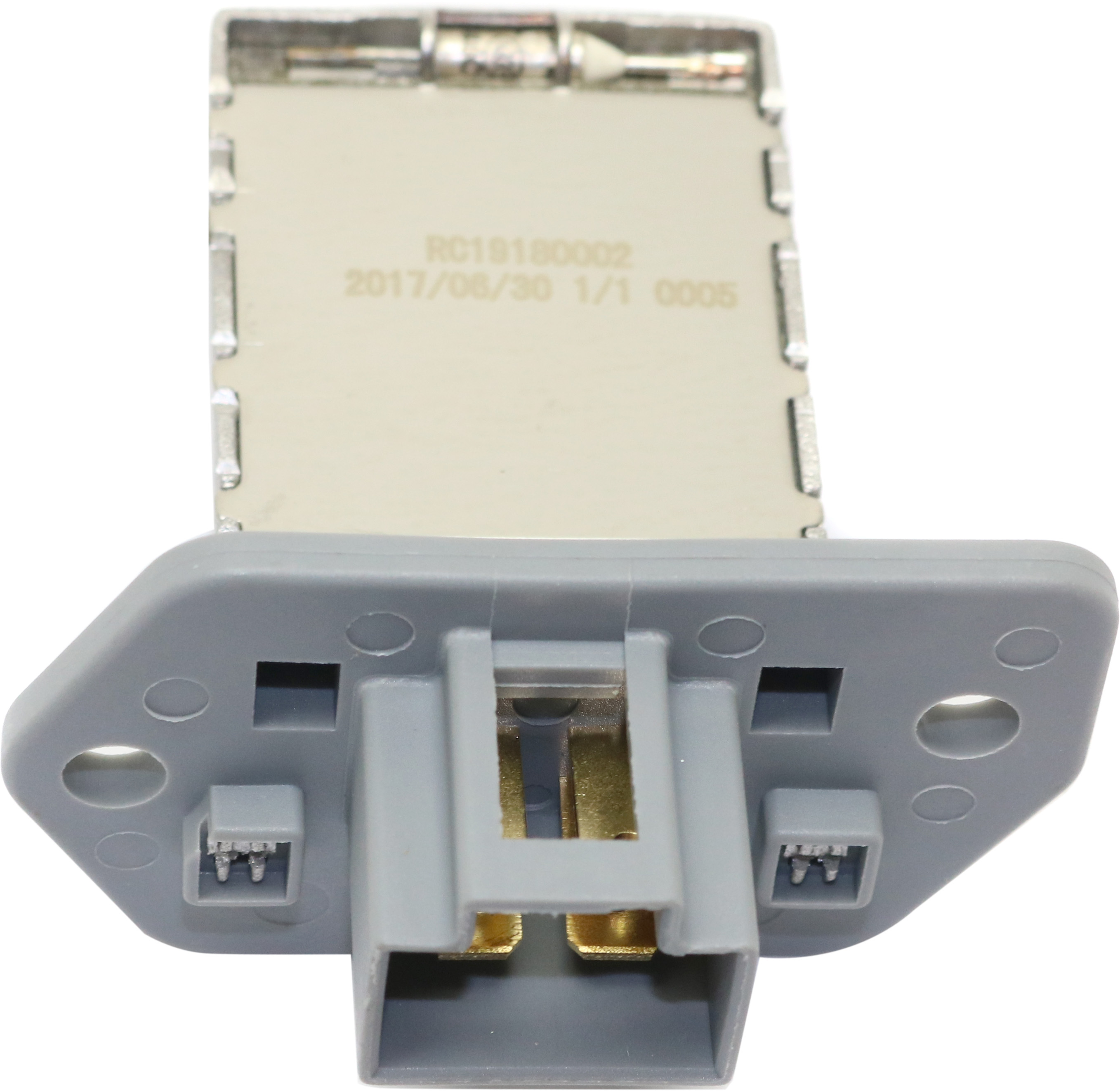 AM AVEO 04-14 BLOWER MOTOR RESISTOR 4 Male Blade type Terminals SKU RC19180002 OEM 96435889