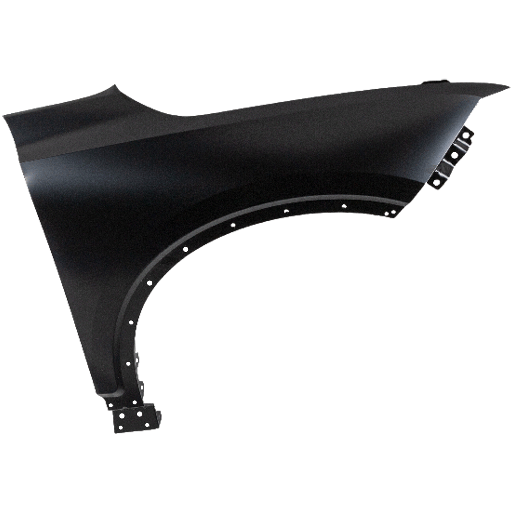 AM BLAZER 19-22 FRONT FENDER RH Black Steel SKU RC22010023 Partslink GM1241415 OEM 84176447-84676680-84676689