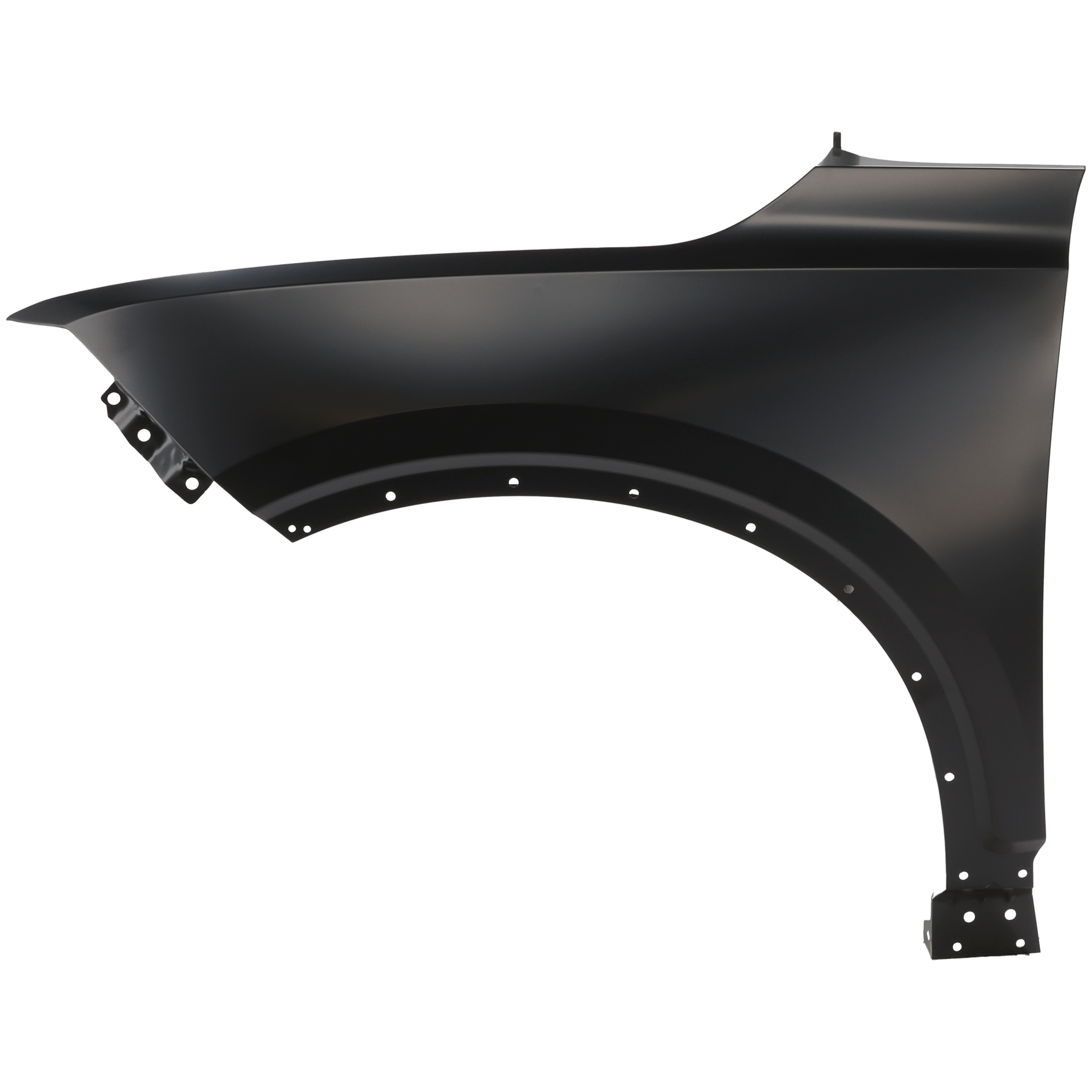 AM BLAZER 19-22 FRONT FENDER LH Black Steel SKU RC22010024 Partslink GM1240415 OEM 84176446-84676680-84676688