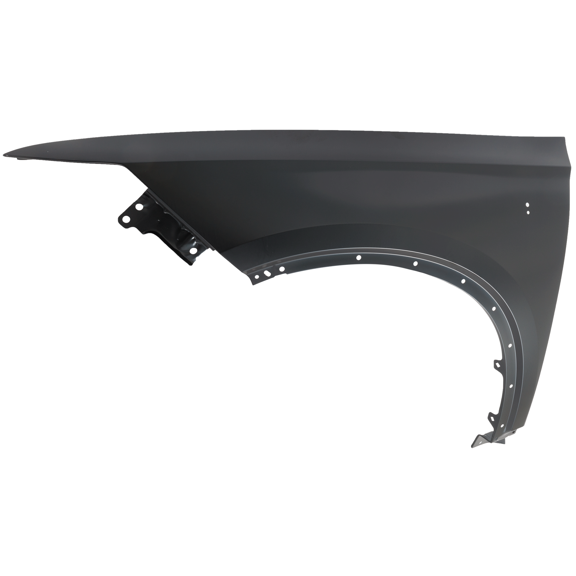 AM XT6-20-25 FRONT FENDER LH Primed Steel SKU RC22010036 Partslink GM1240423 OEM 84596459