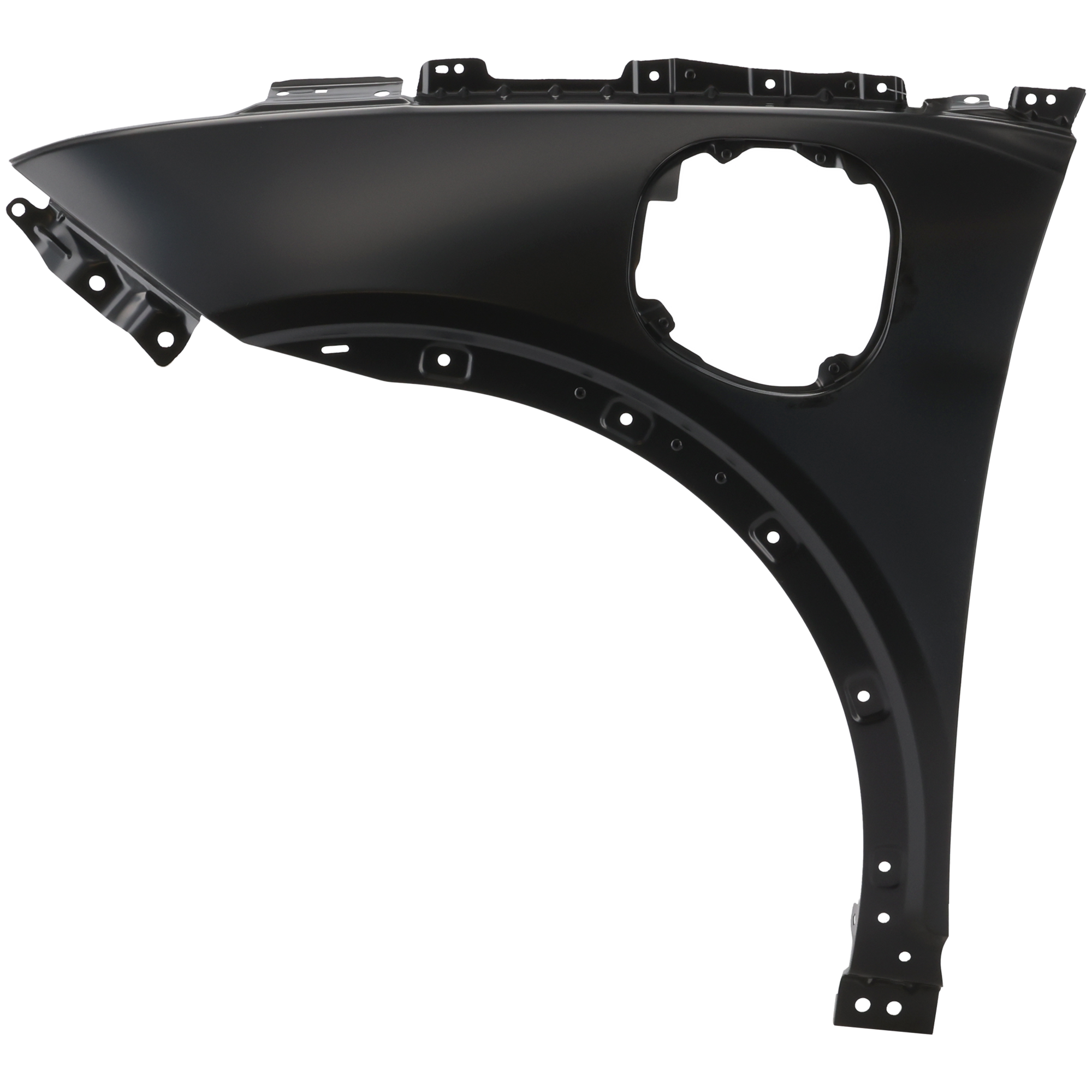 AM BOLT EV 22-23 FRONT FENDER LH Black Aluminum SKU RC22010044 Partslink GM1240425 OEM 42742020