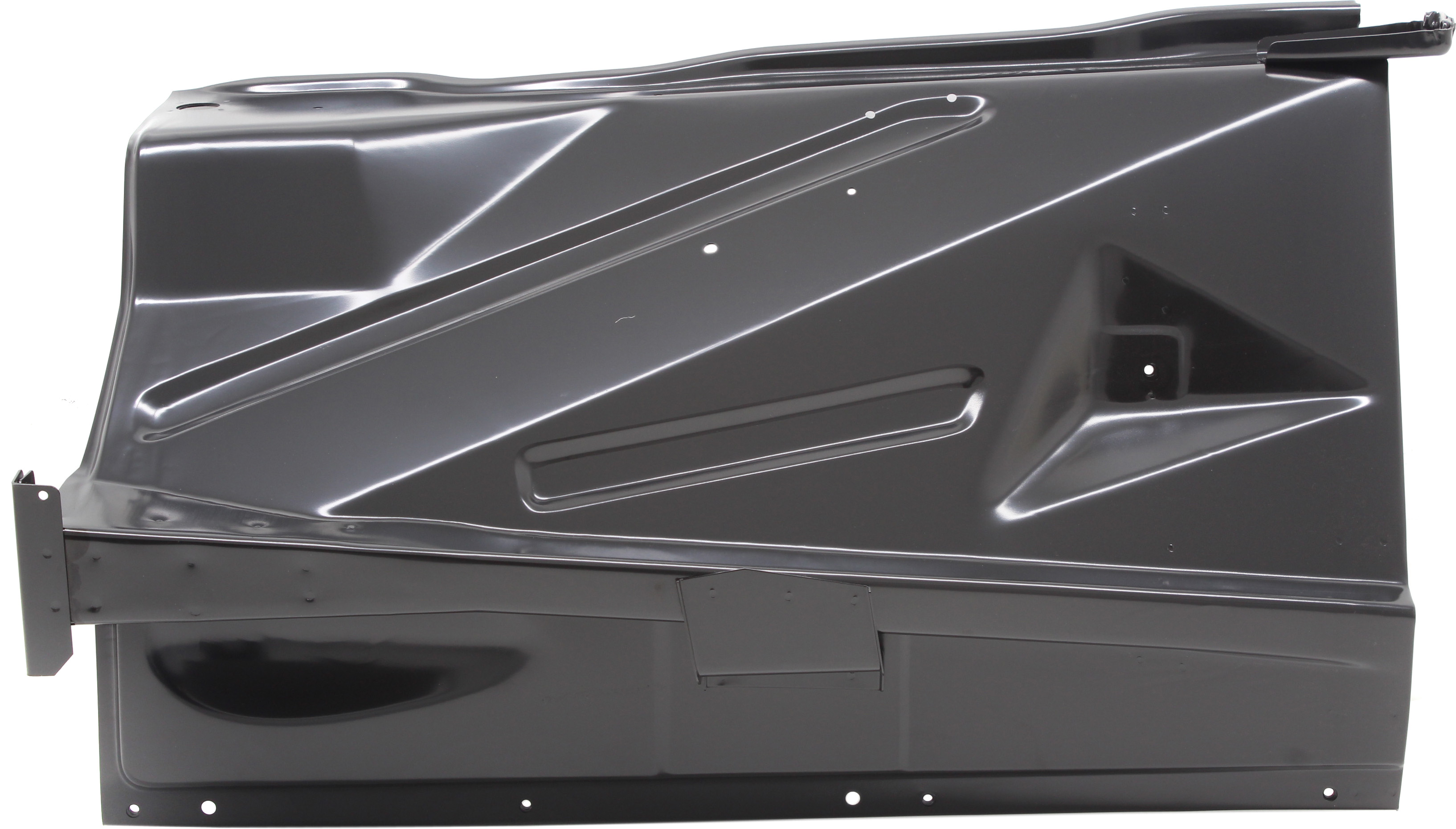 AM CHEVY and GMC FS P UP 60-66 INNER FENDER RH Apron Steel Black SKU RC22090001