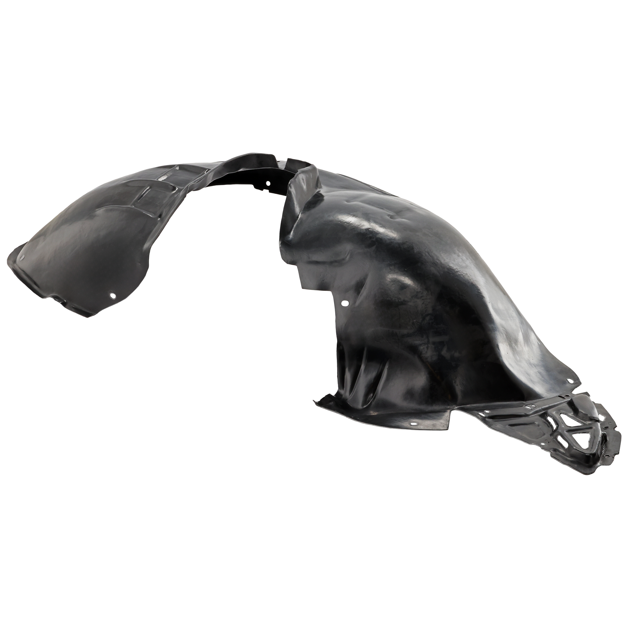 AM MALIBU 16-18 FRONT FENDER LINER LH Polyethylene Vacuum Form Exc. Hybrid Model SKU RC22210014 Partslink GM1248265 OEM 84062808 PFM