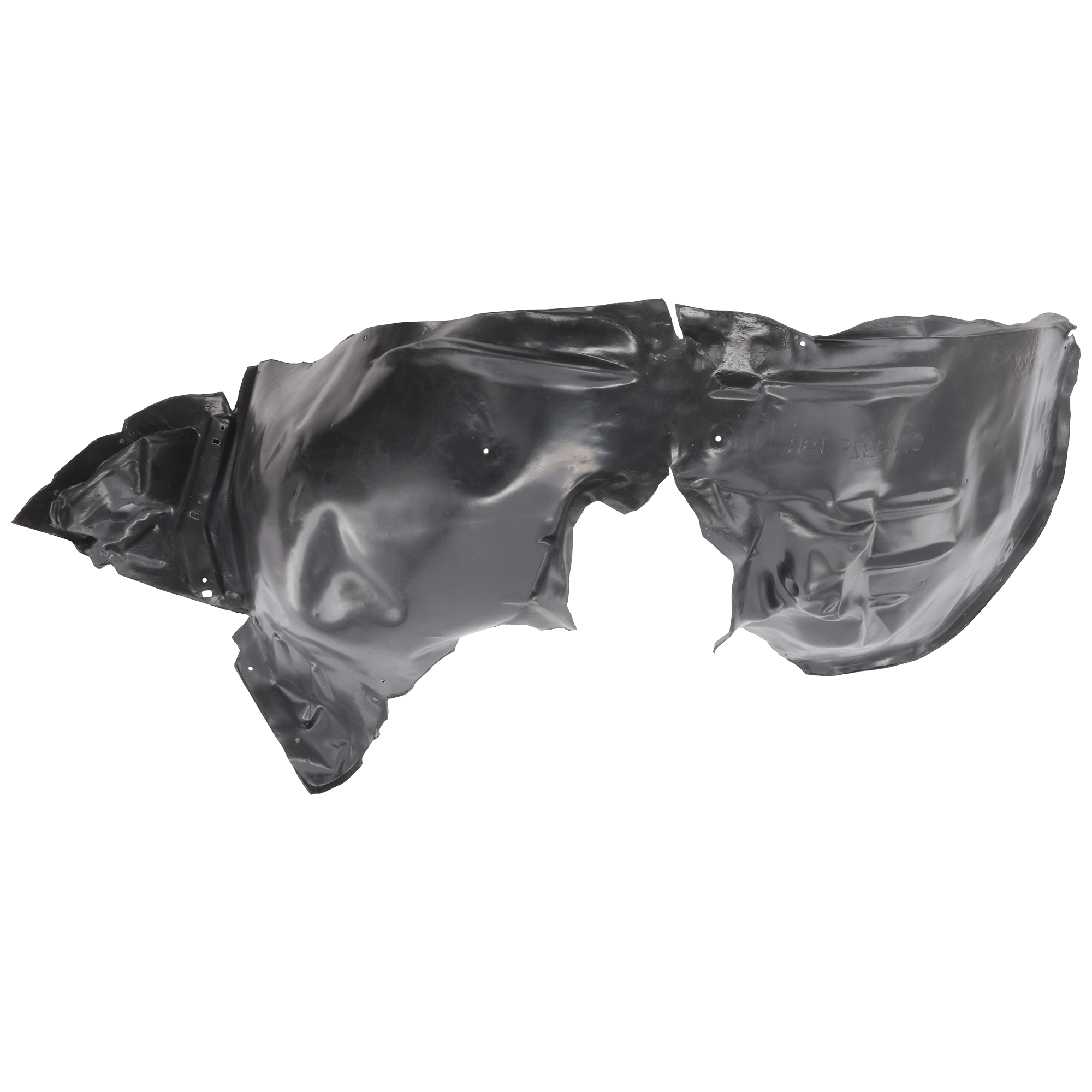 AM MALIBU 19-25 FRONT FENDER LINER RH Polyethylene terephthalate Thermo Form w o Insulation Form Exc. Hybrid Model SKU RC22210041 Partslink GM1249301 OEM 84506559